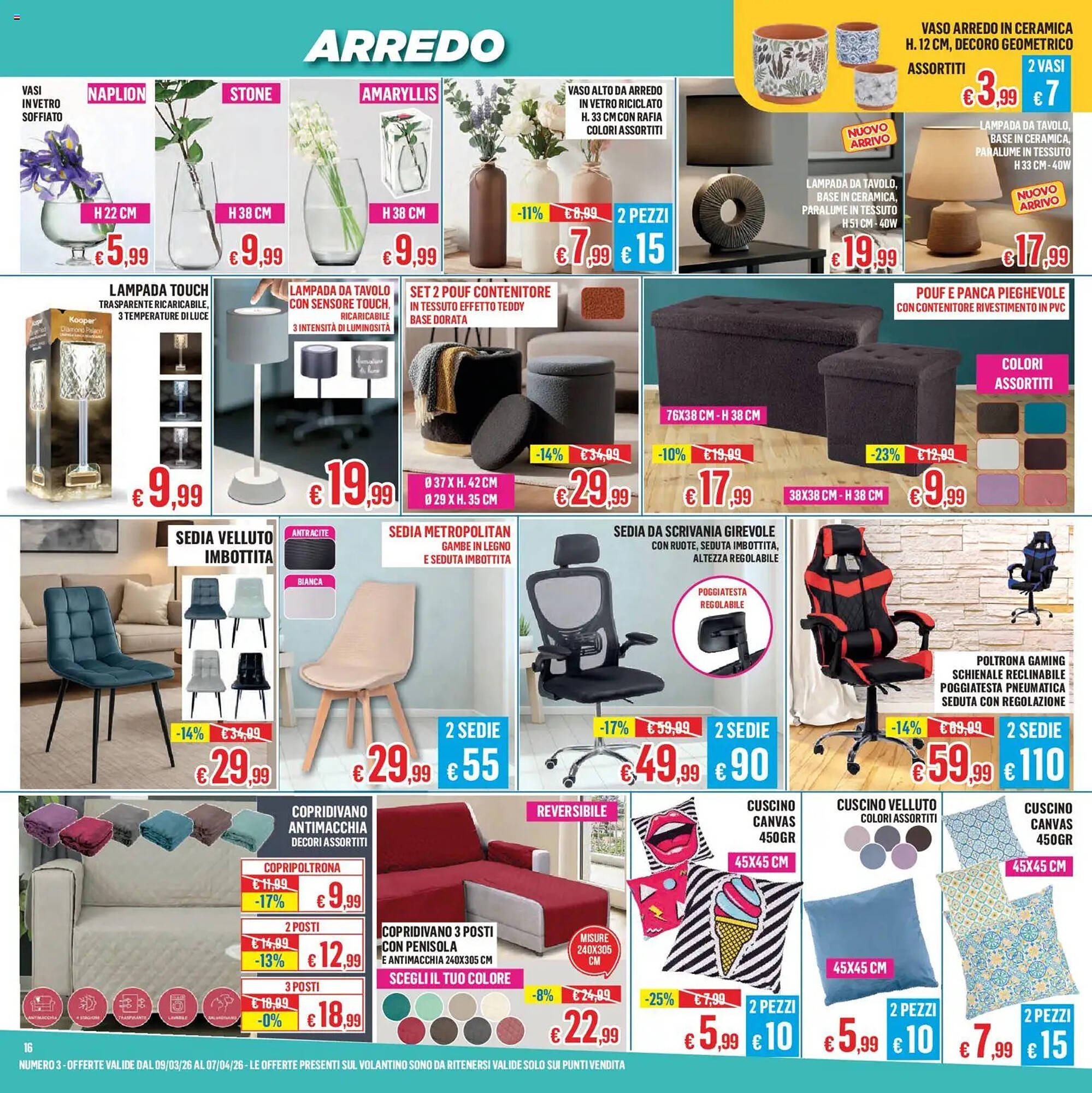 Volantino Satur (2026-03-09 - 2026-04-07)