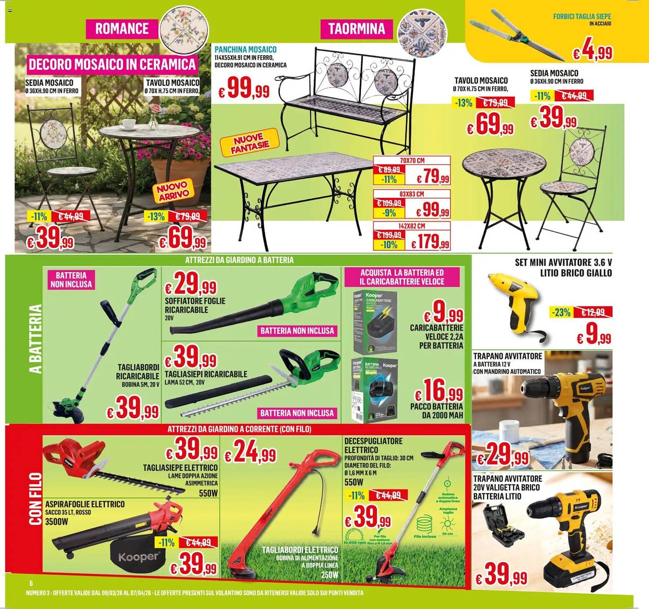 Volantino Satur (2026-03-09 - 2026-04-07)