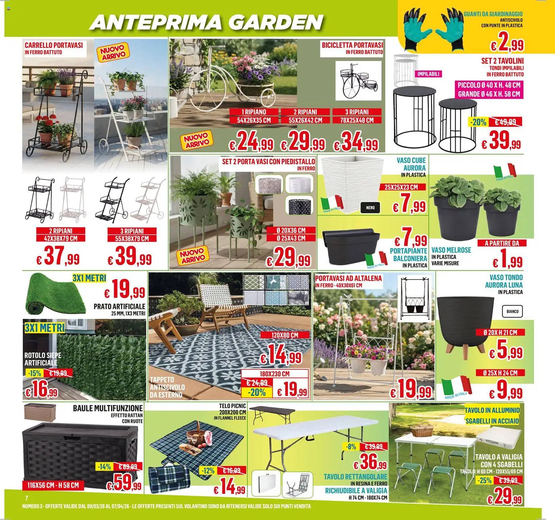 Volantino Satur (2026-03-09 - 2026-04-07)