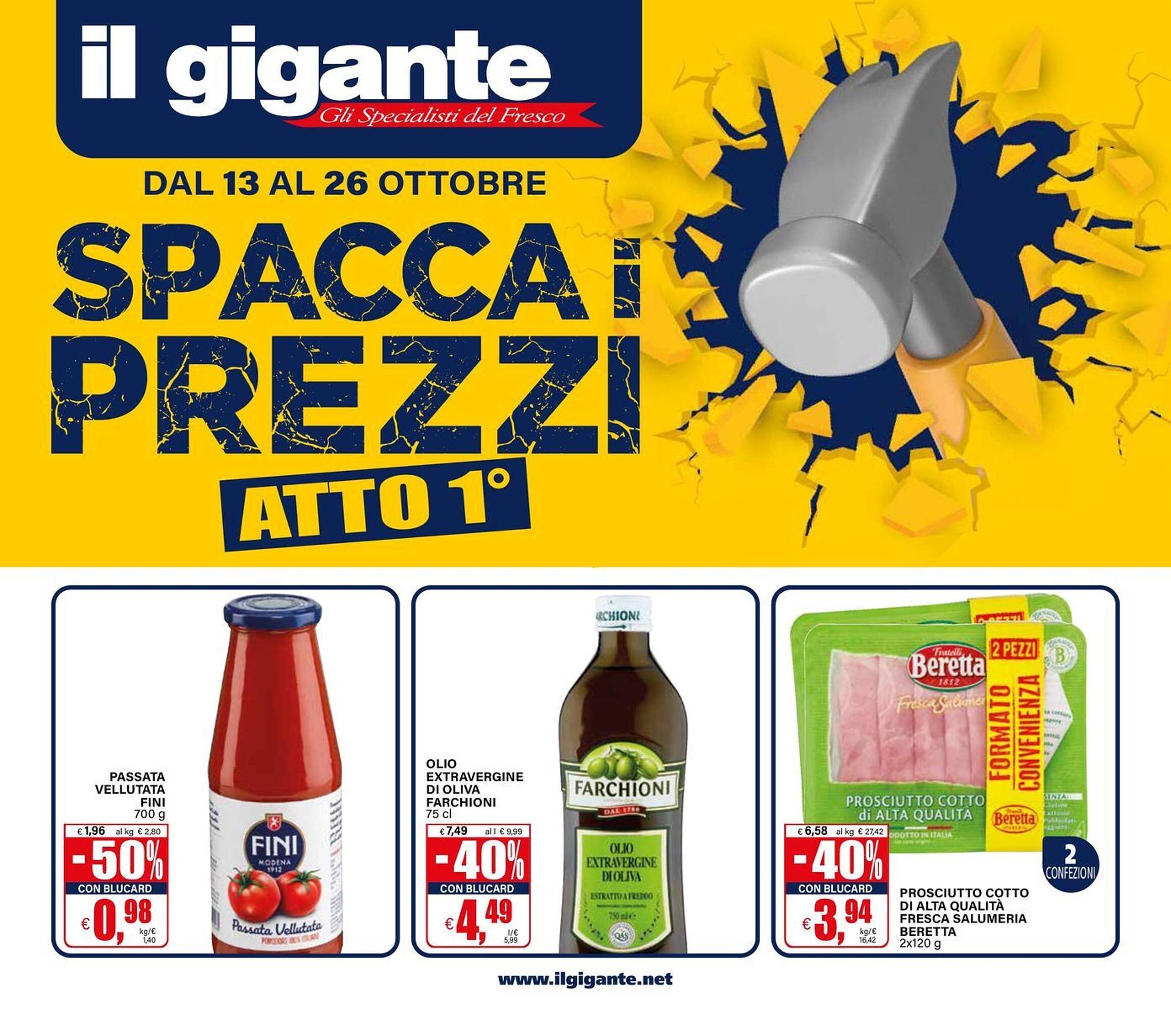 Volantino Il Gigante (2025-10-13 - 2025-10-26)