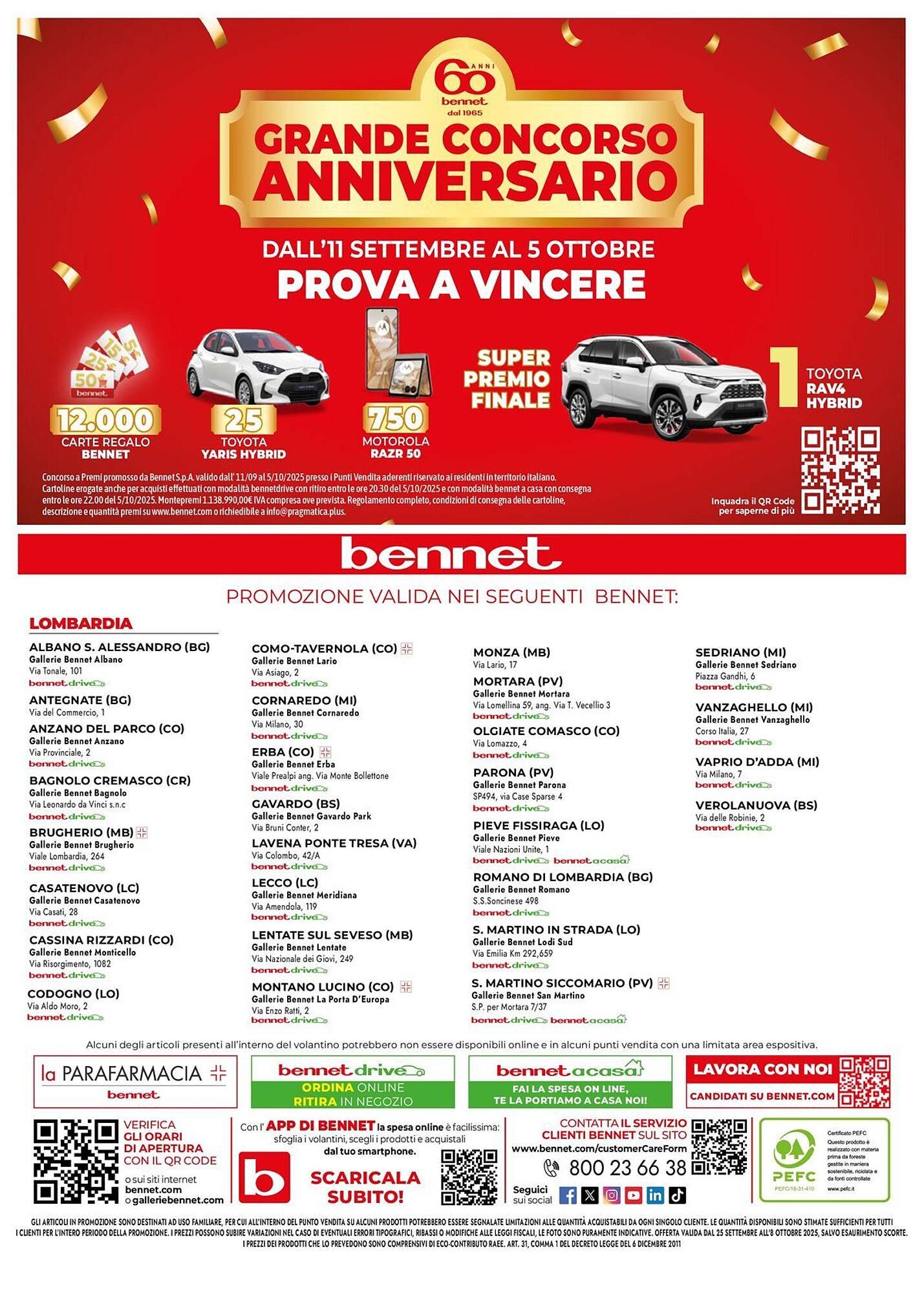 Volantino Bennet (2025-09-25 - 2025-10-08)