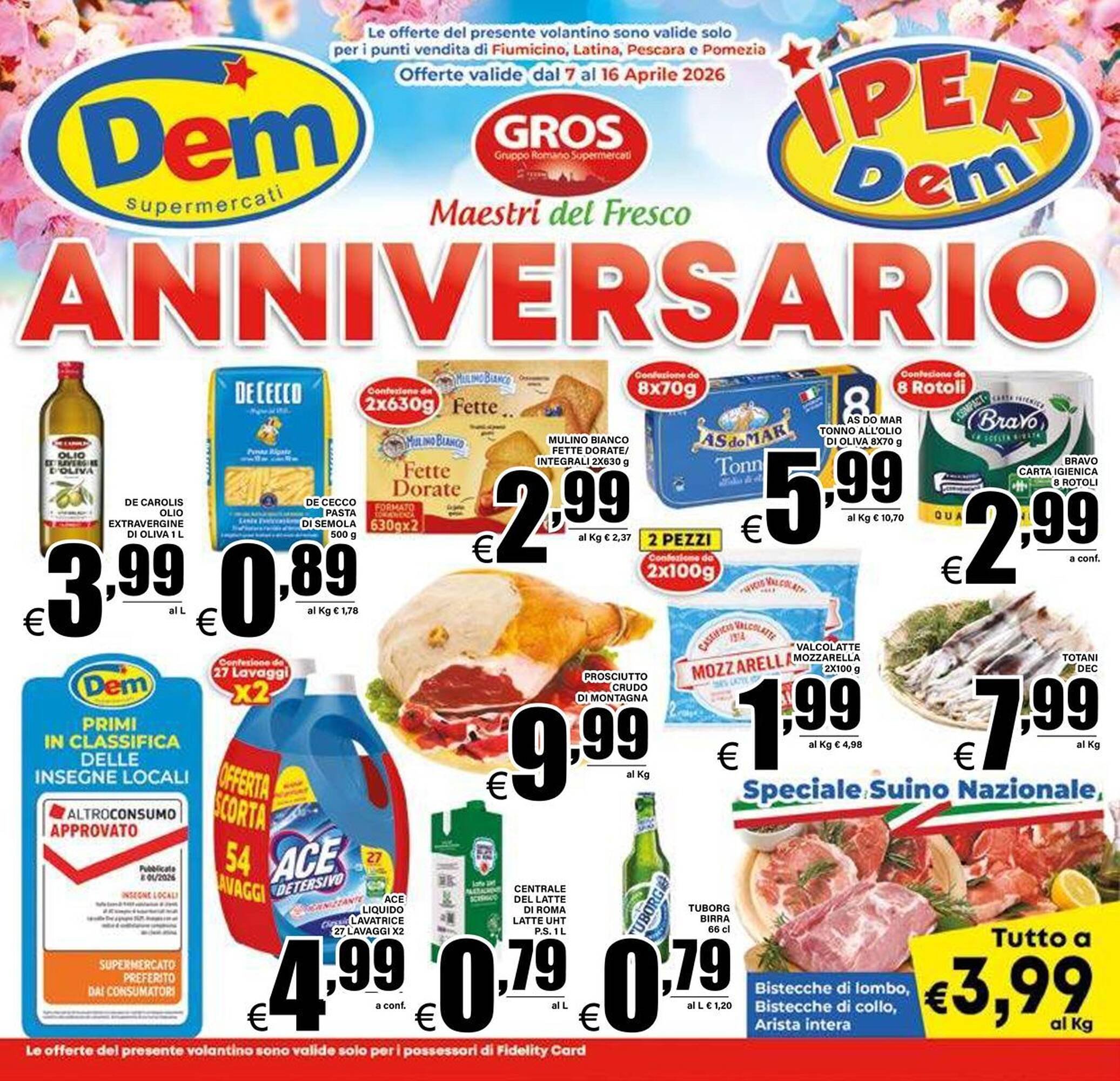 Volantino DEM (2026-04-07 - 2026-04-16)