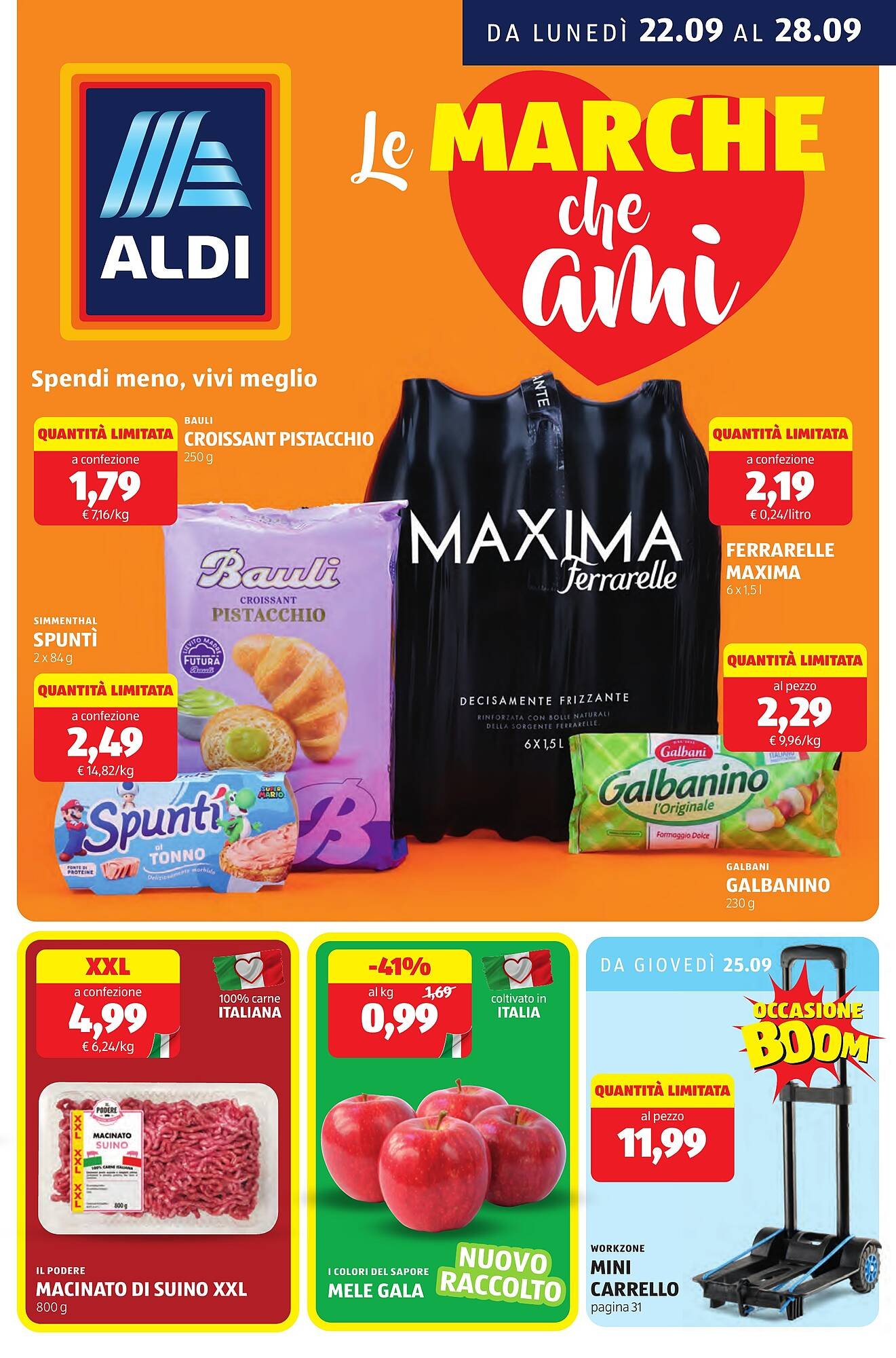 Volantino ALDI (2025-09-22 - 2025-09-28)
