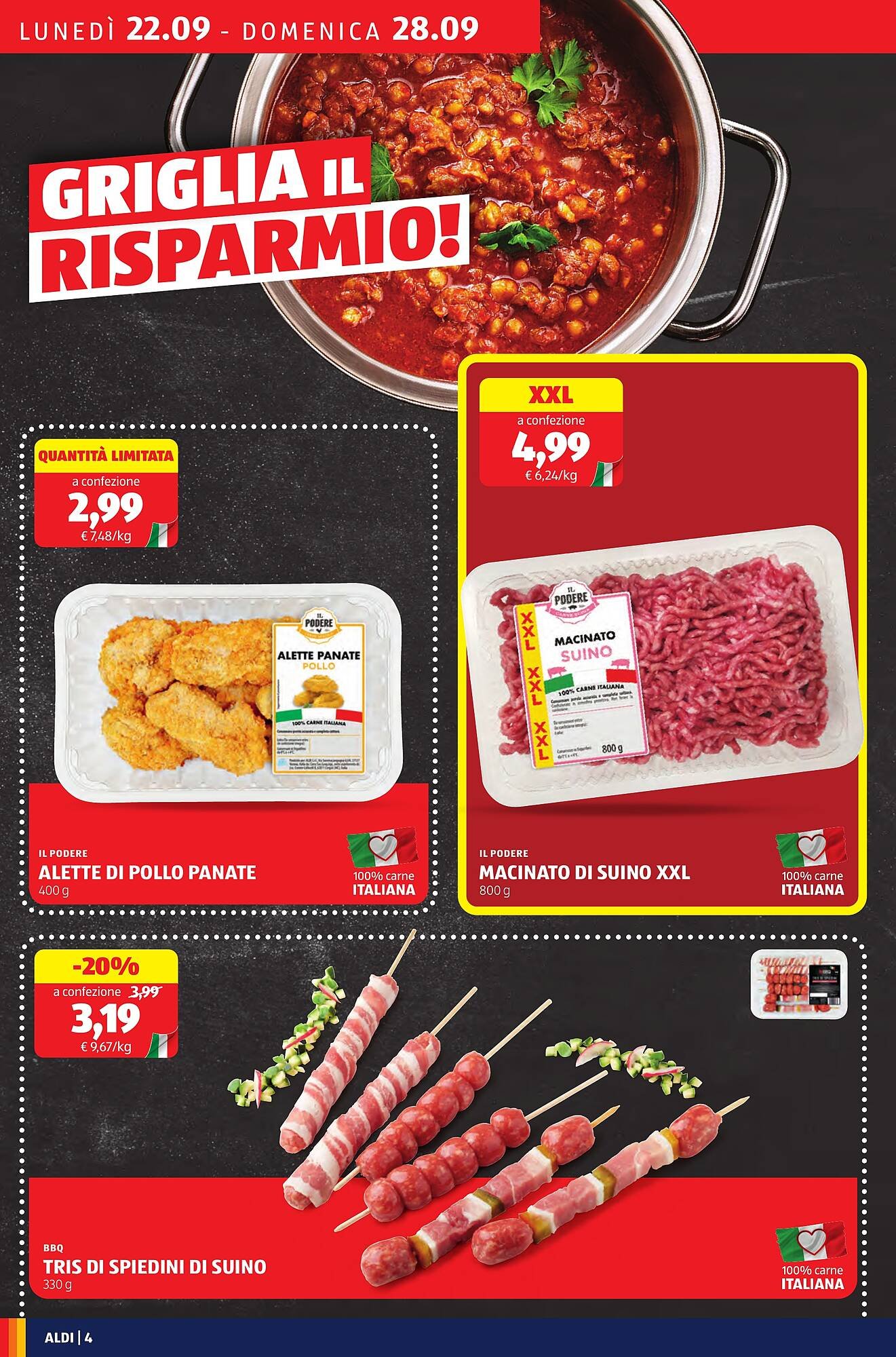 Volantino ALDI (2025-09-22 - 2025-09-28)