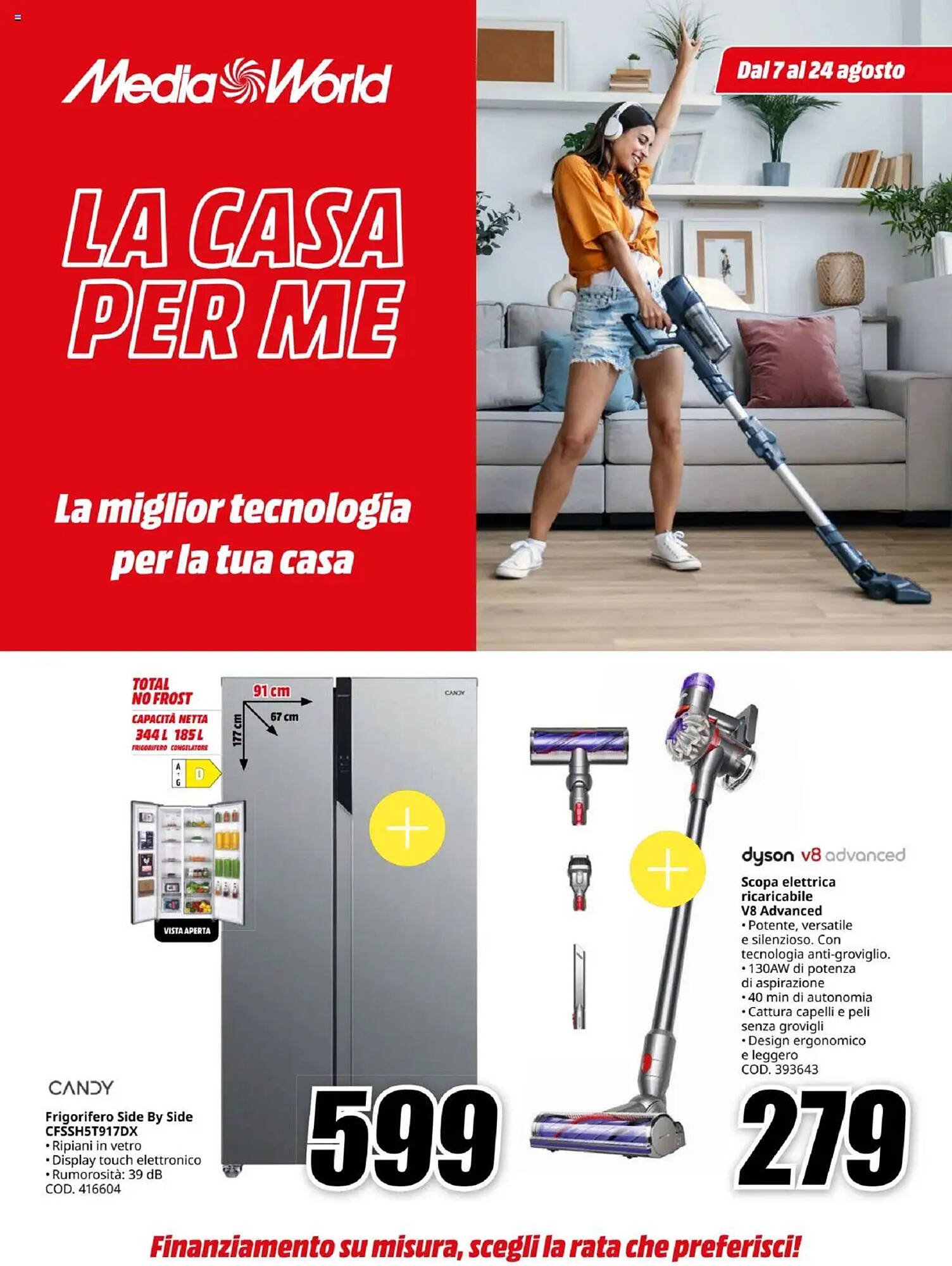 Volantino MediaWorld (2025-08-07 - 2025-08-24)