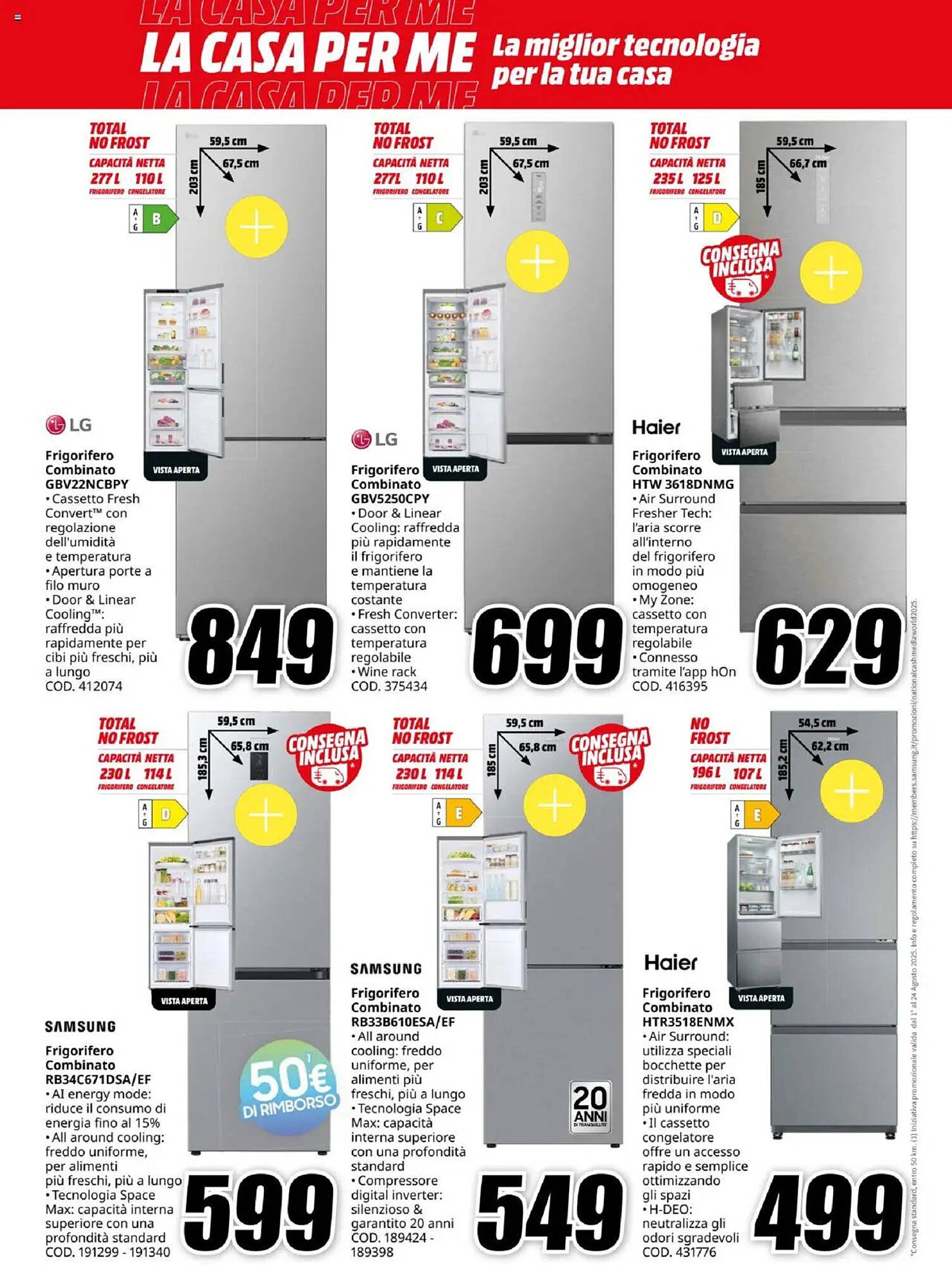 Volantino MediaWorld (2025-08-07 - 2025-08-24)