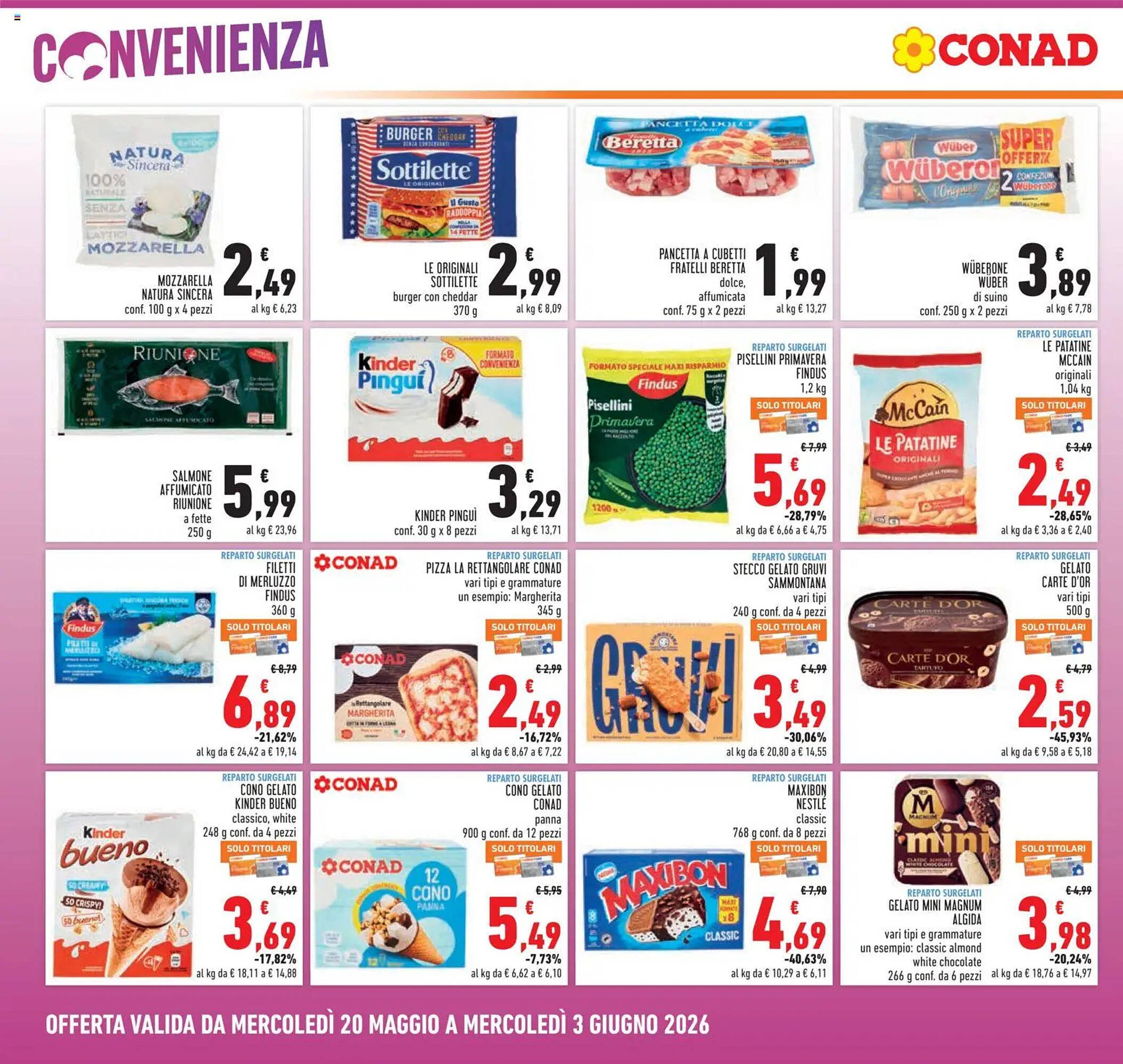 Volantino Conad (2026-05-20 - 2026-06-03)
