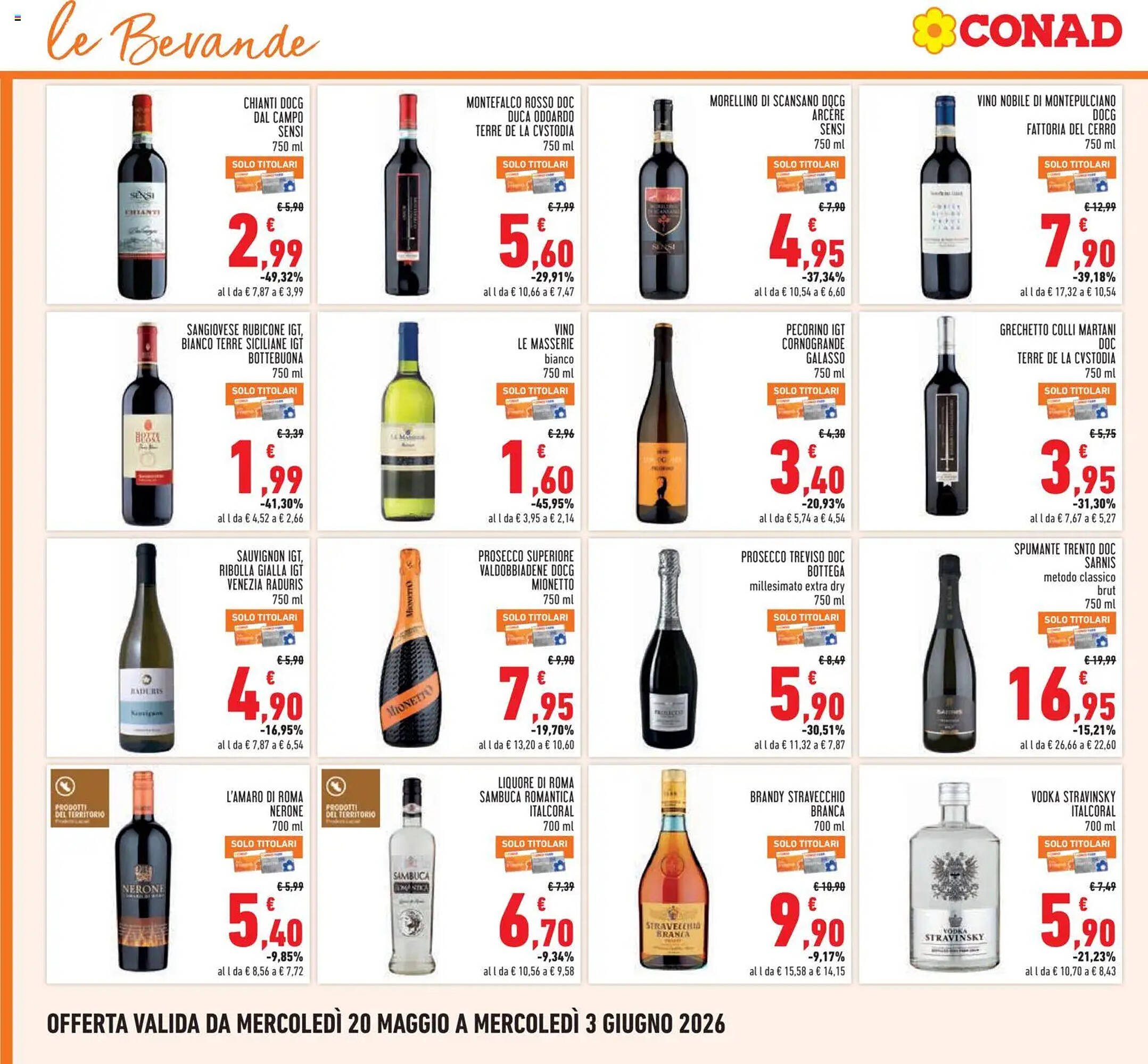 Volantino Conad (2026-05-20 - 2026-06-03)