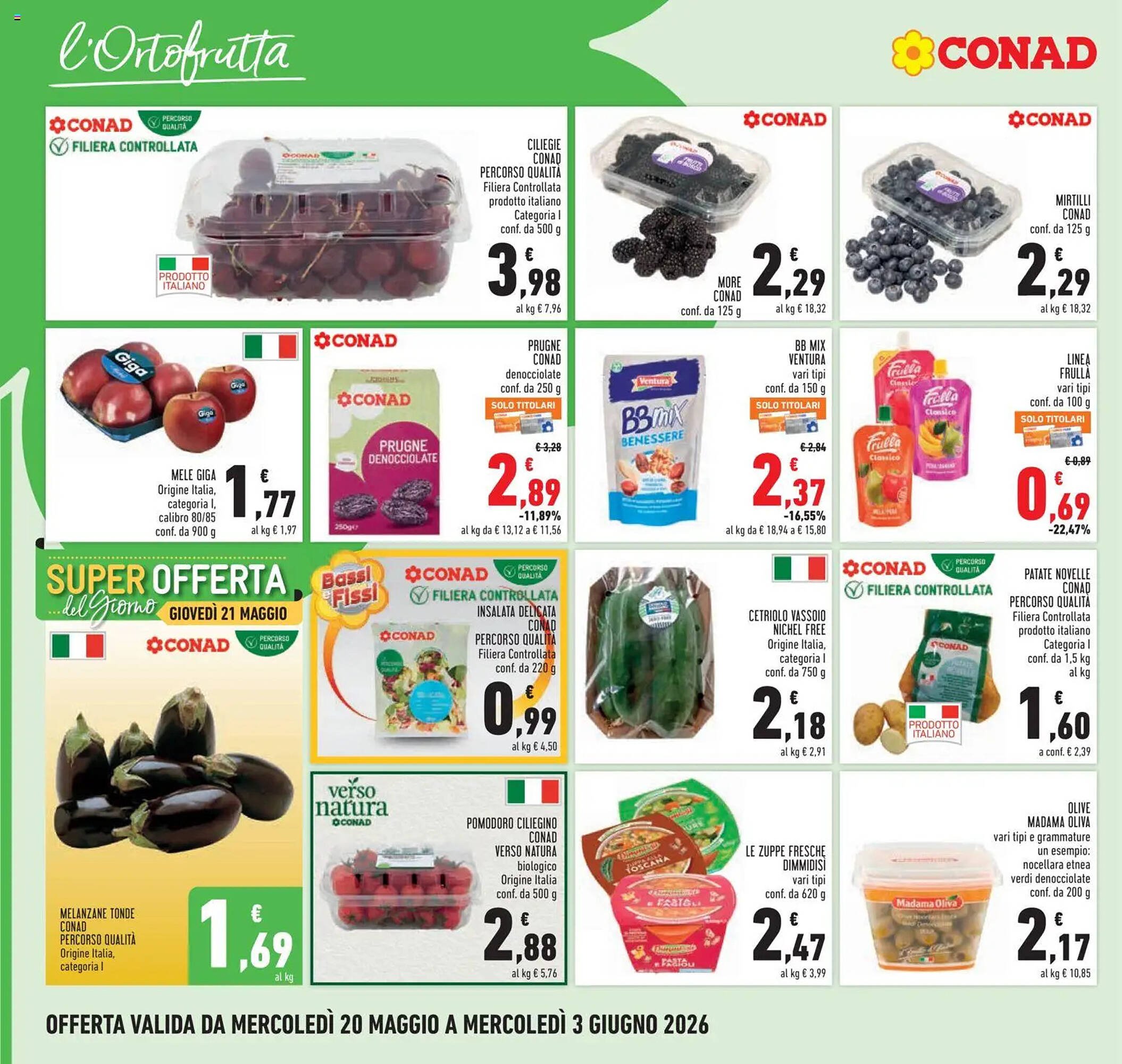 Volantino Conad (2026-05-20 - 2026-06-03)
