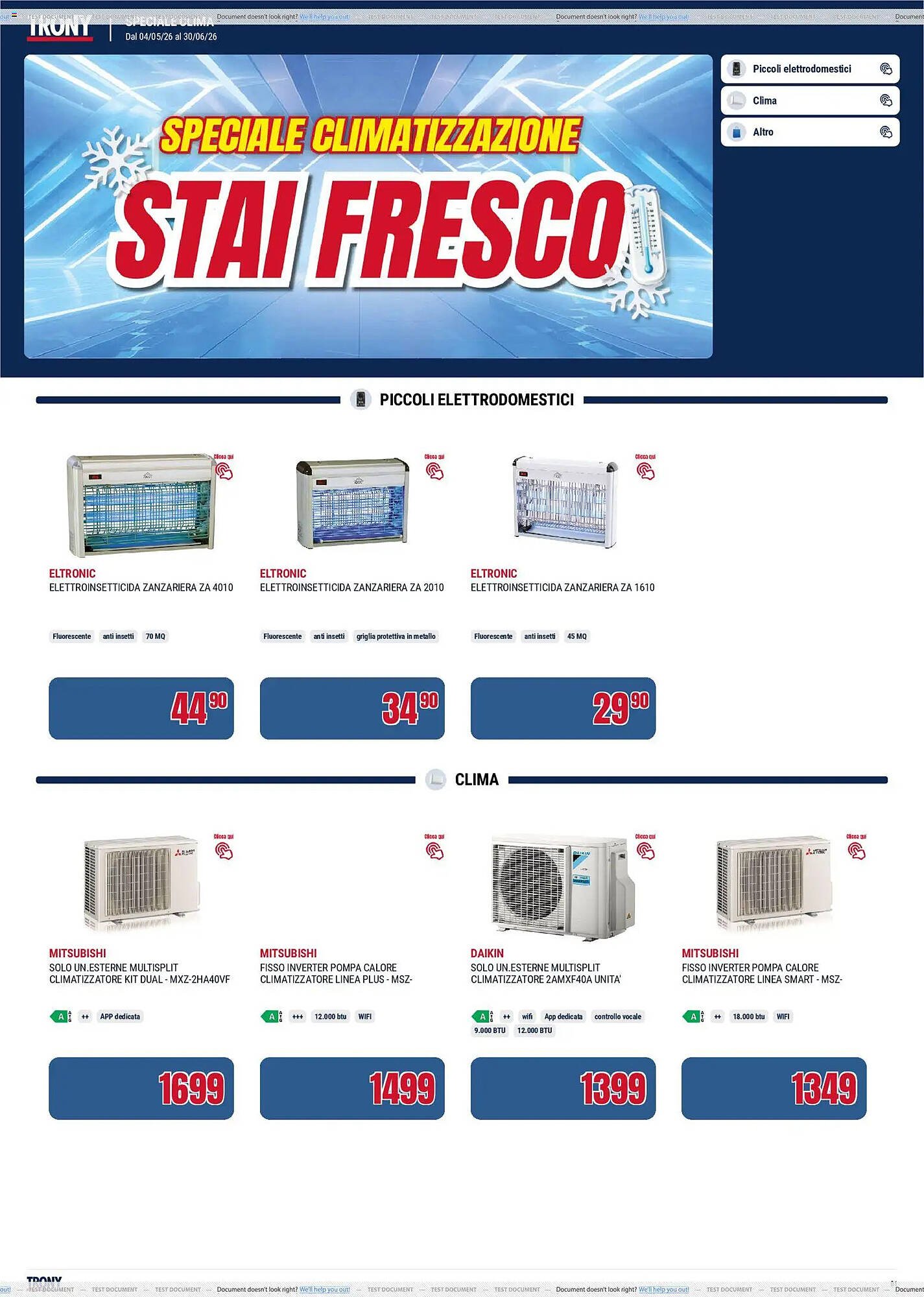 Volantino Trony (2026-05-04 - 2026-06-30)