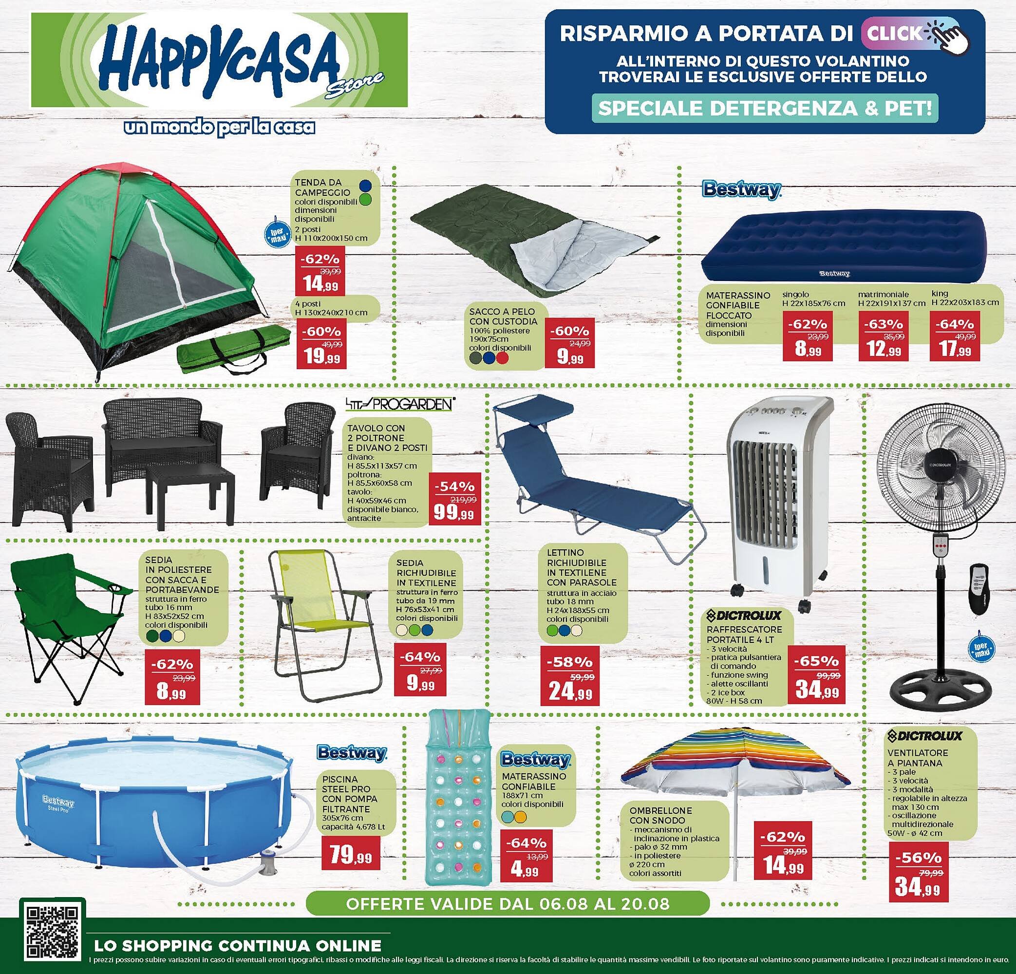 Volantino Happy Casa (2025-08-06 - 2025-08-20)