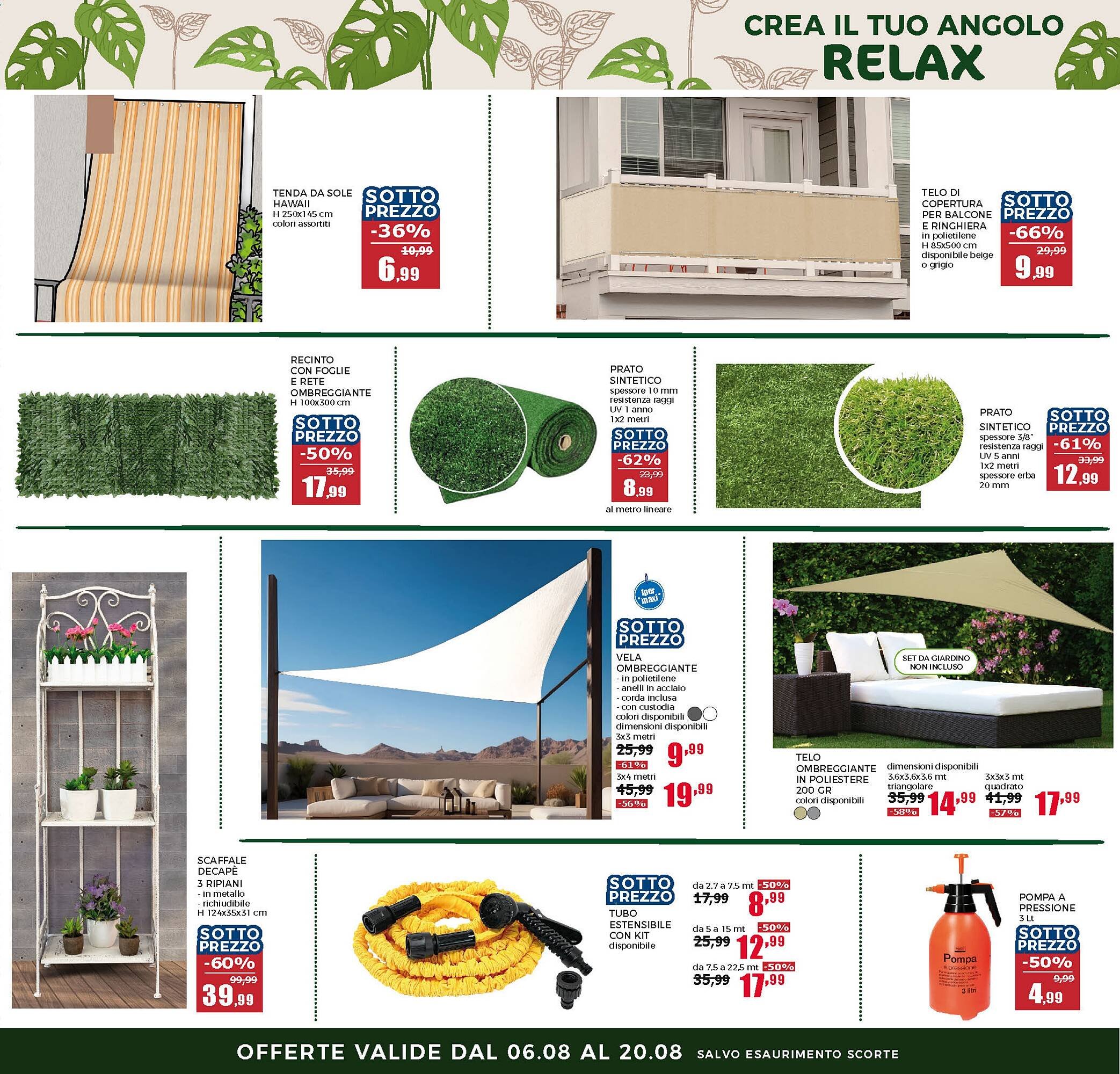 Volantino Happy Casa (2025-08-06 - 2025-08-20)