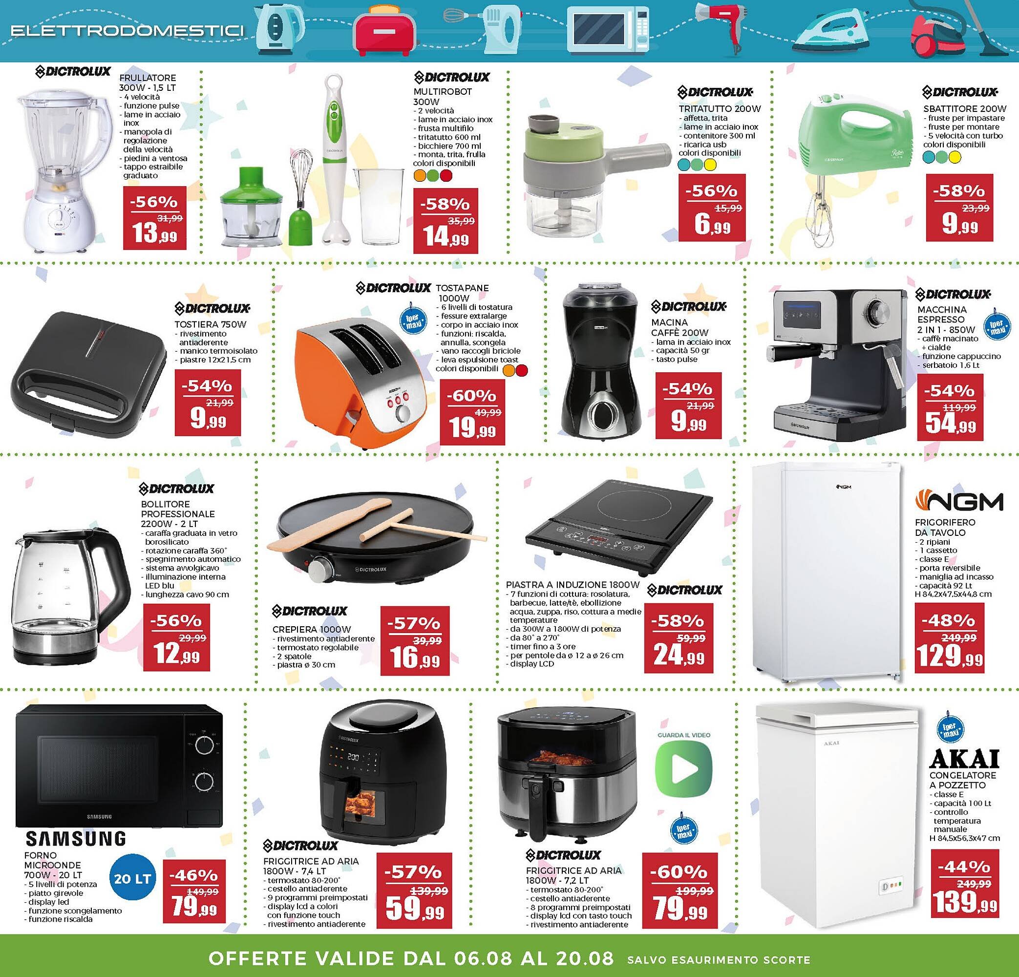 Volantino Happy Casa (2025-08-06 - 2025-08-20)