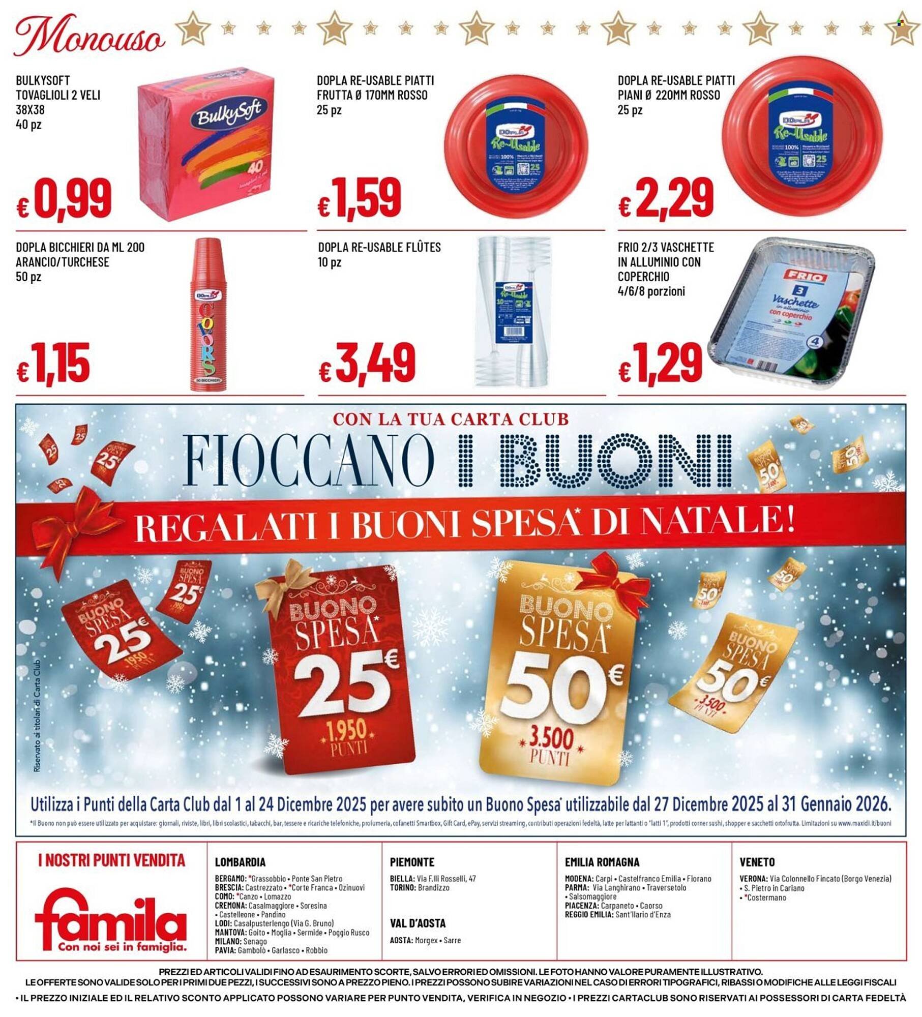 Volantino Famila (2025-12-11 - 2025-12-28)