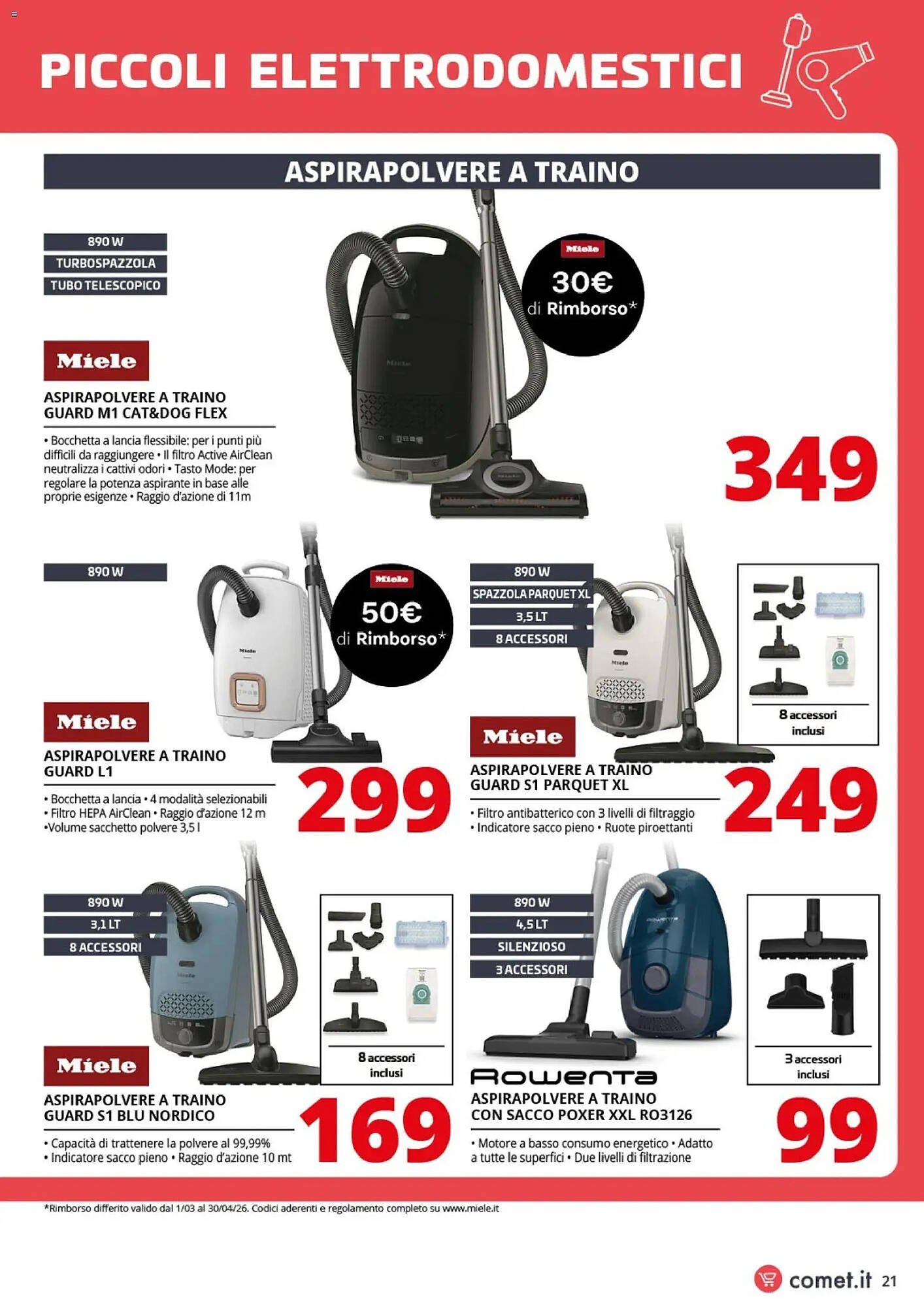 Volantino Comet (2026-03-20 - 2026-04-08)