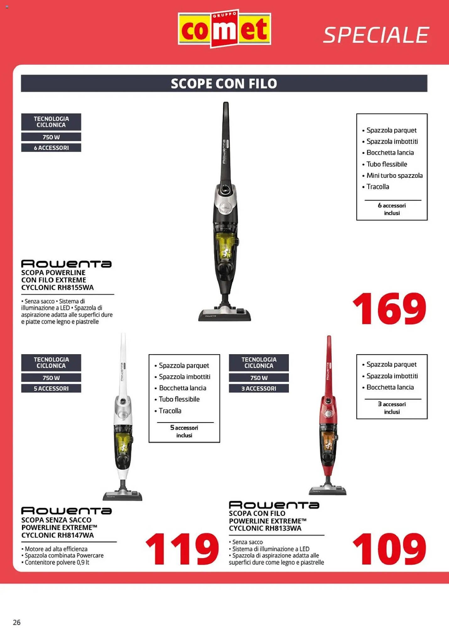 Volantino Comet (2026-03-20 - 2026-04-08)