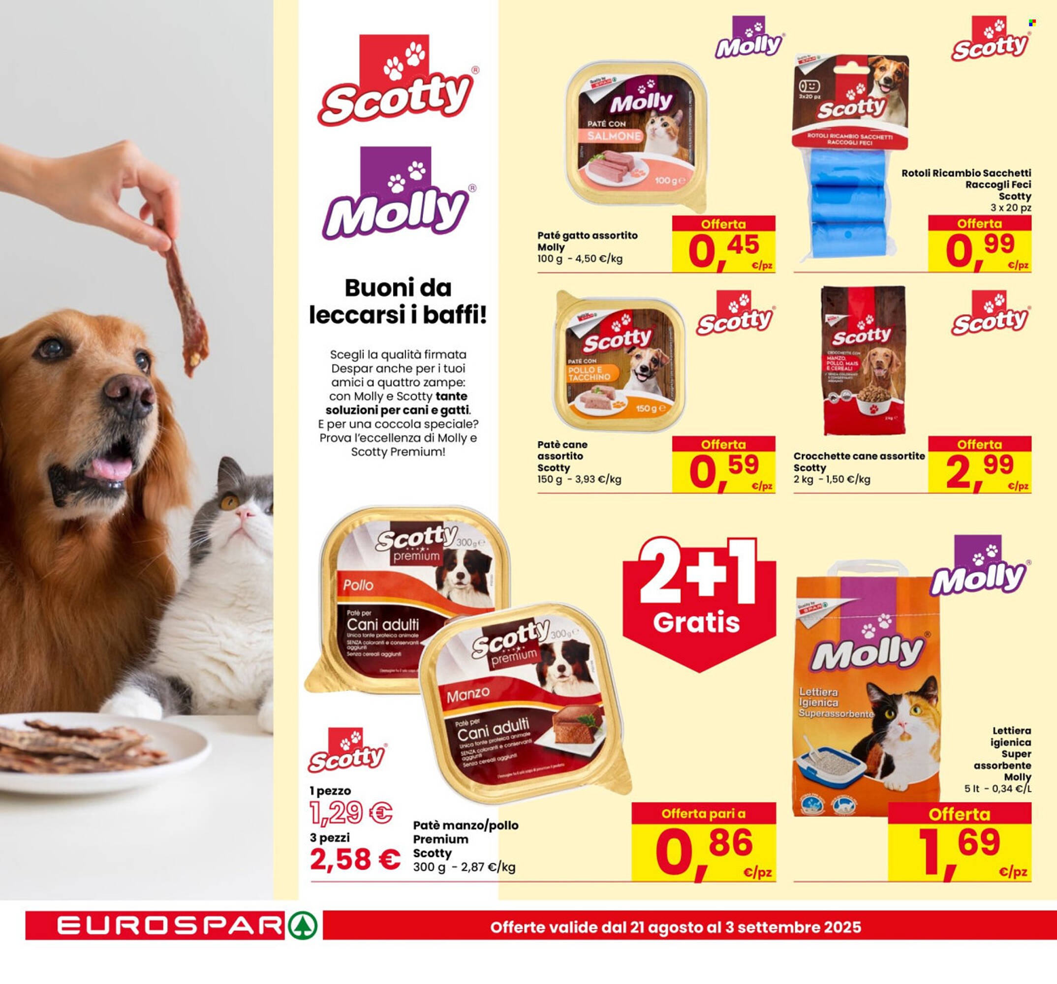 Volantino Eurospar (2025-08-21 - 2025-09-03)