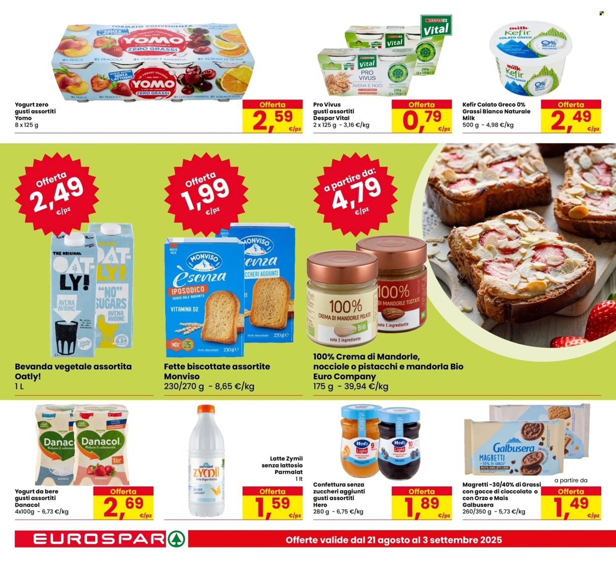 Volantino Eurospar (2025-08-21 - 2025-09-03)