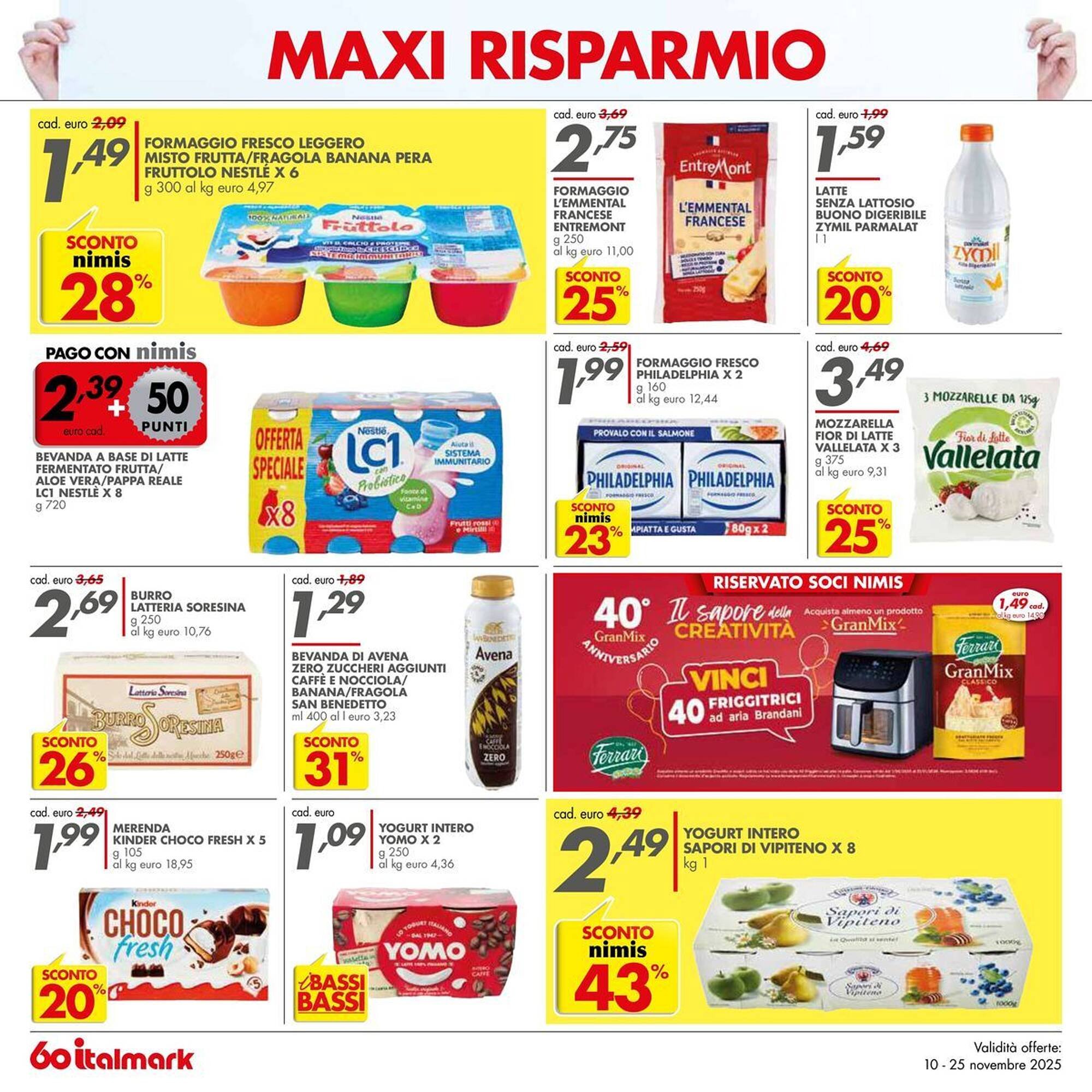 Volantino Italmark (2025-11-10 - 2025-11-25)