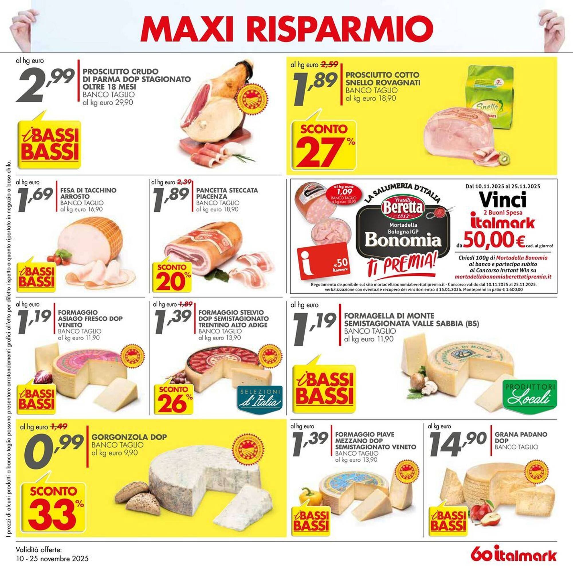Volantino Italmark (2025-11-10 - 2025-11-25)