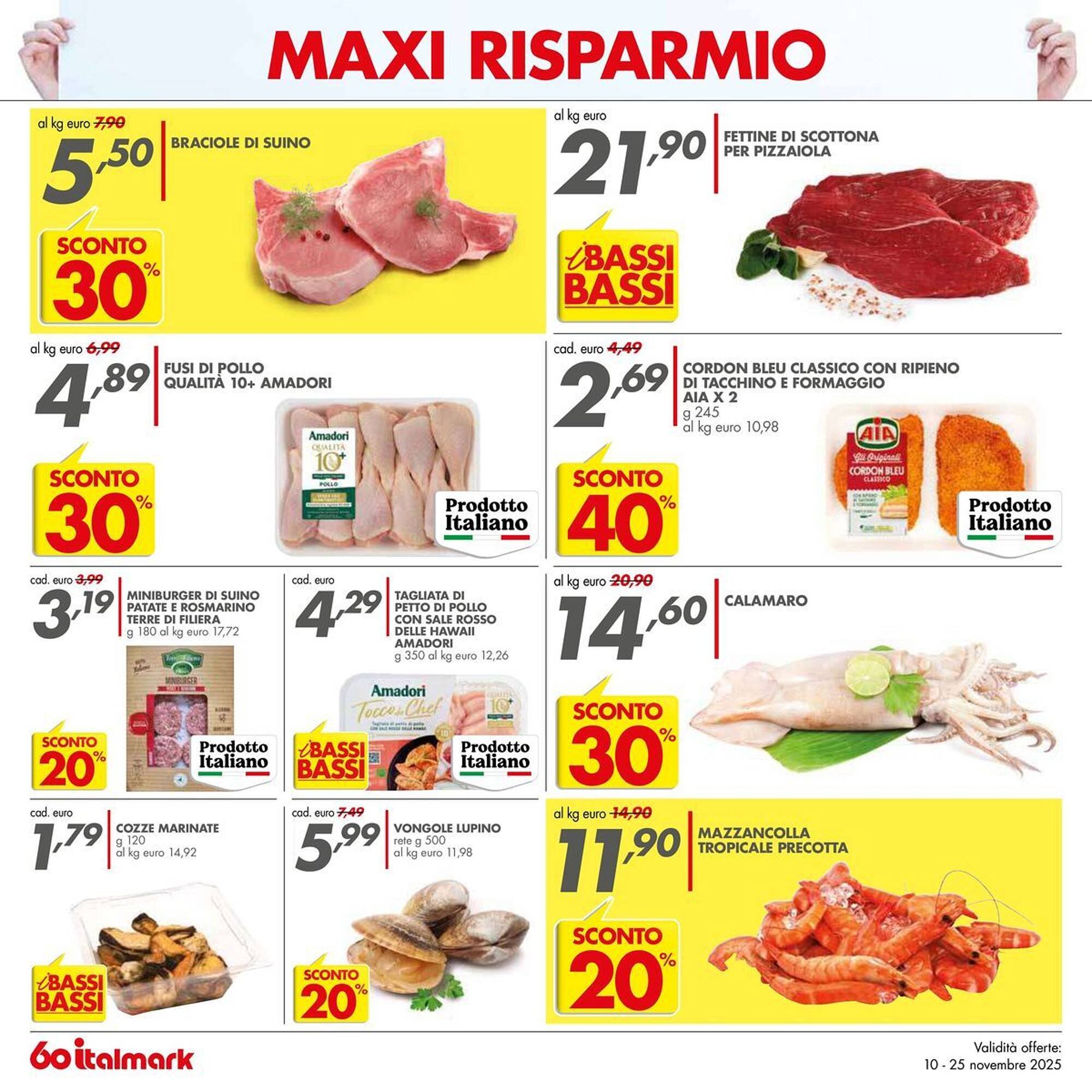 Volantino Italmark (2025-11-10 - 2025-11-25)