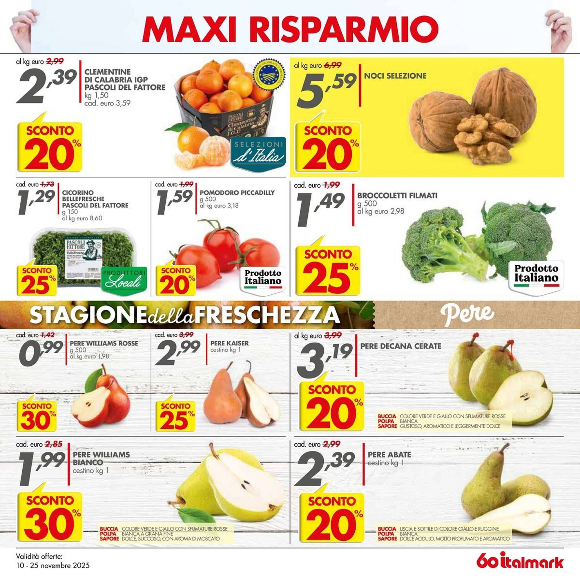 Volantino Italmark (2025-11-10 - 2025-11-25)