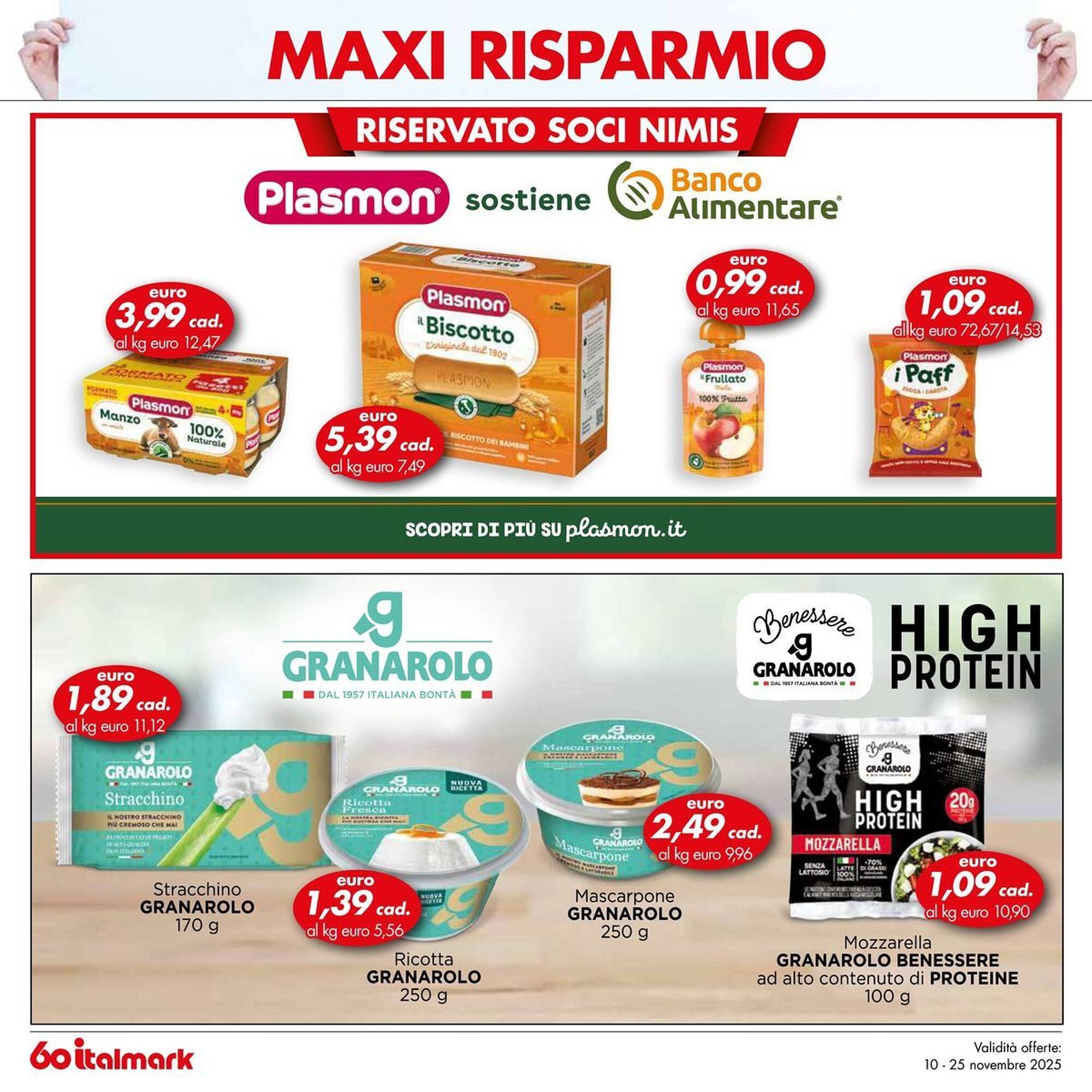Volantino Italmark (2025-11-10 - 2025-11-25)