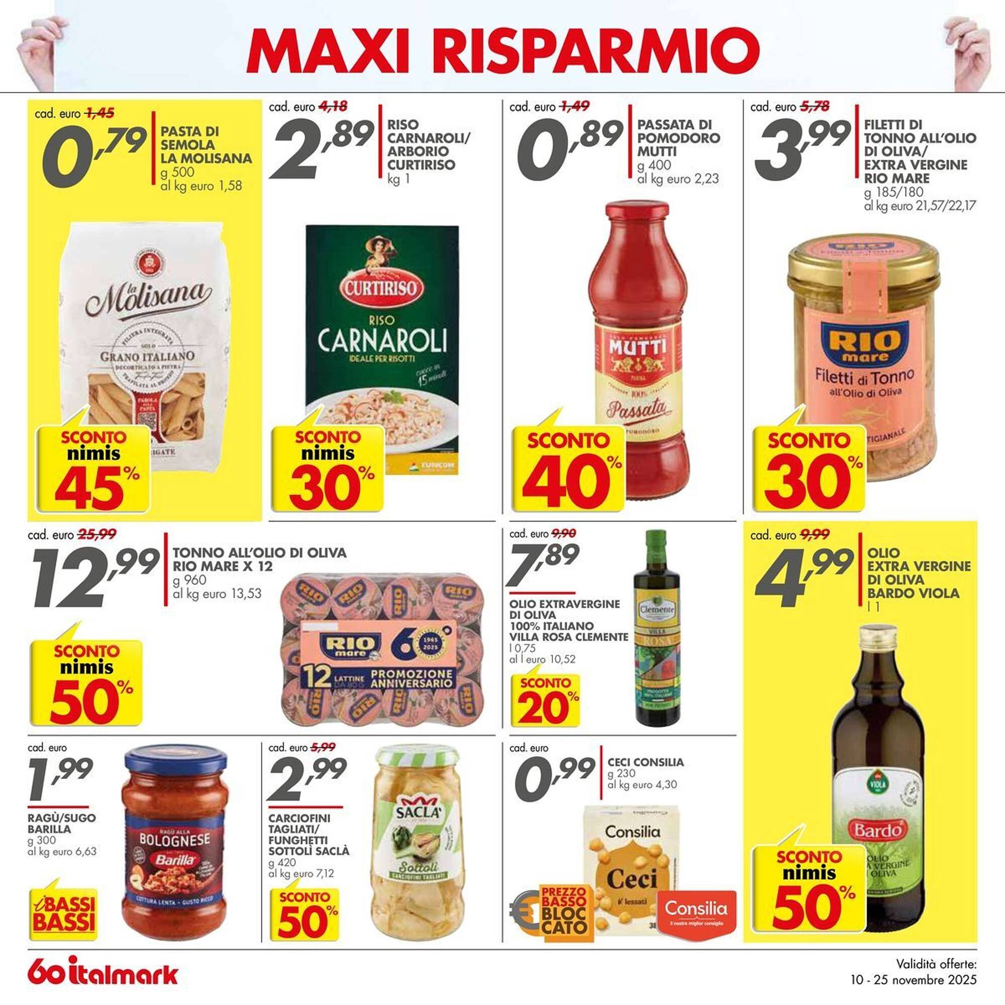 Volantino Italmark (2025-11-10 - 2025-11-25)