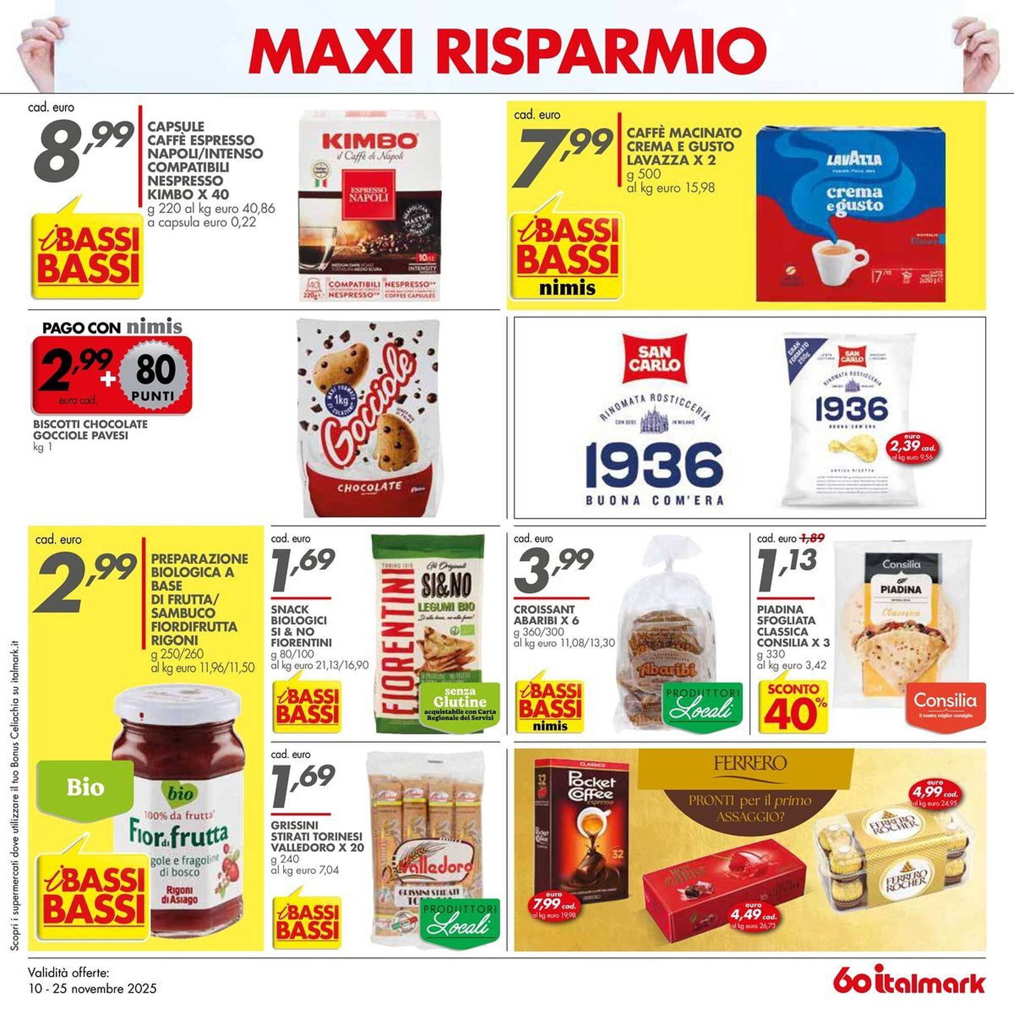 Volantino Italmark (2025-11-10 - 2025-11-25)