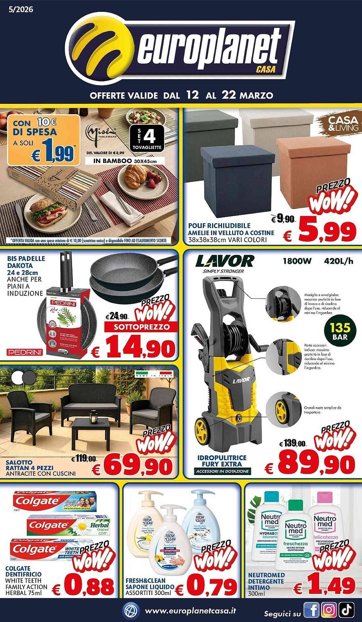 Volantino Europlanet Casa (2026-03-12 - 2026-03-22)