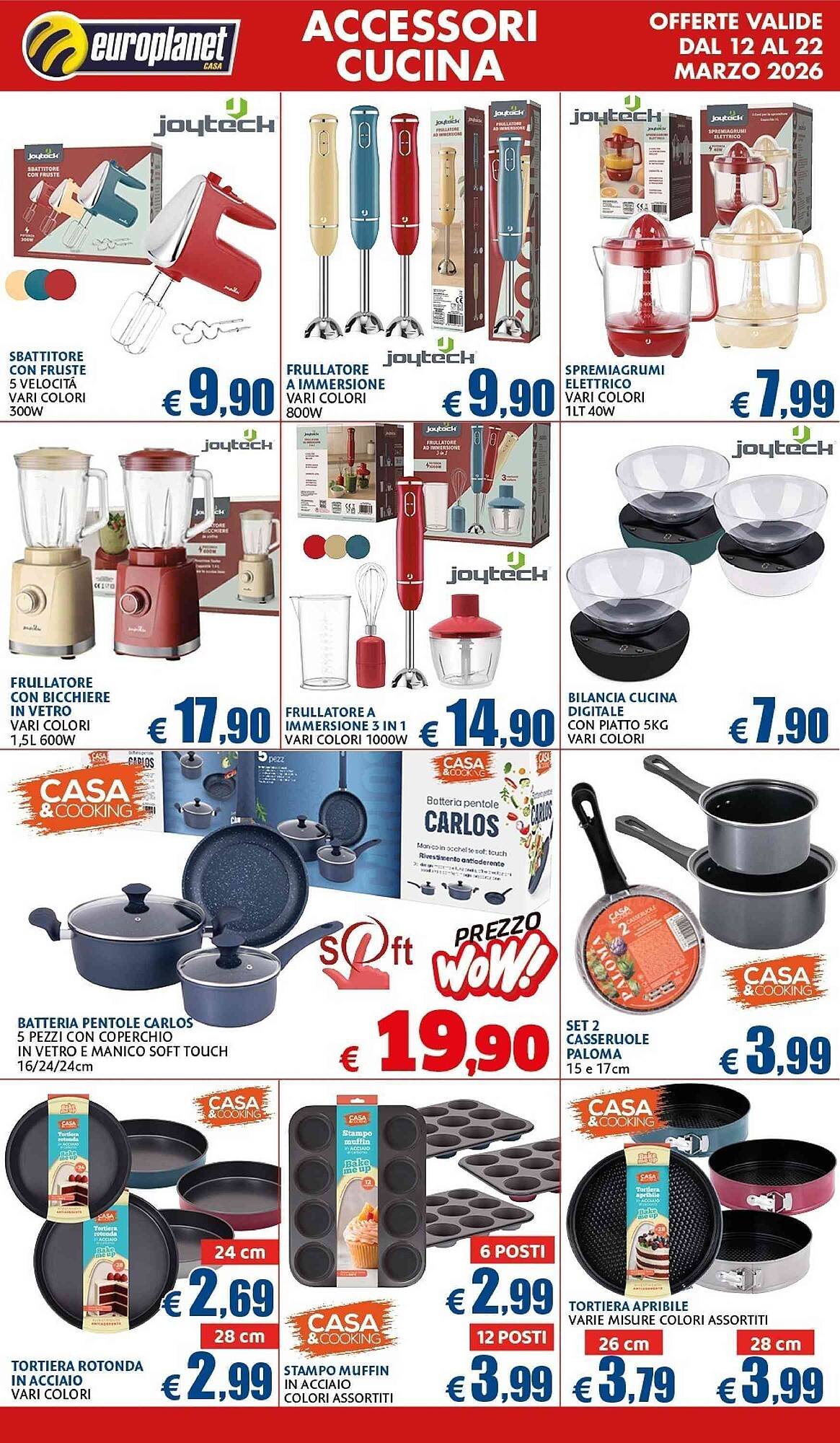 Volantino Europlanet Casa (2026-03-12 - 2026-03-22)