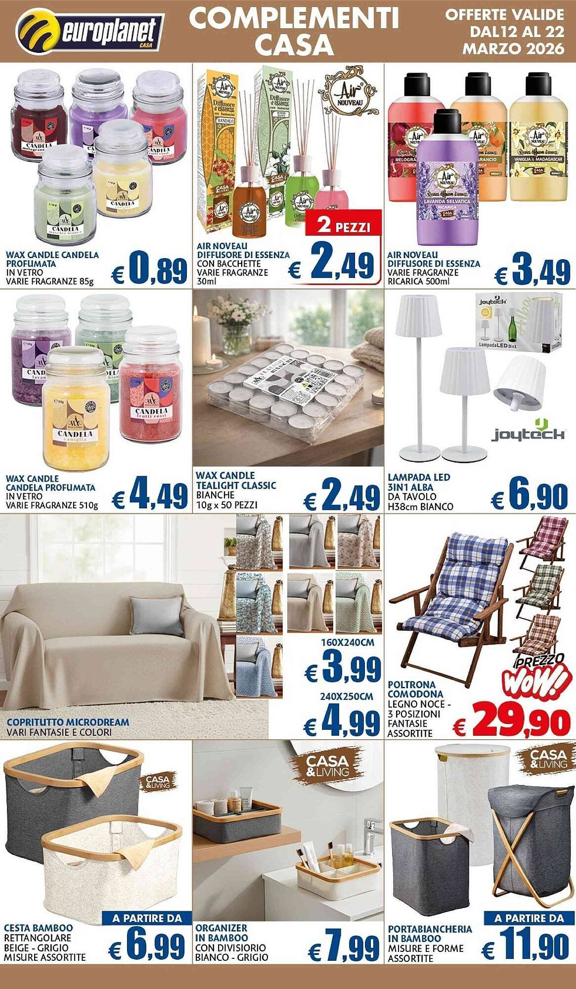 Volantino Europlanet Casa (2026-03-12 - 2026-03-22)