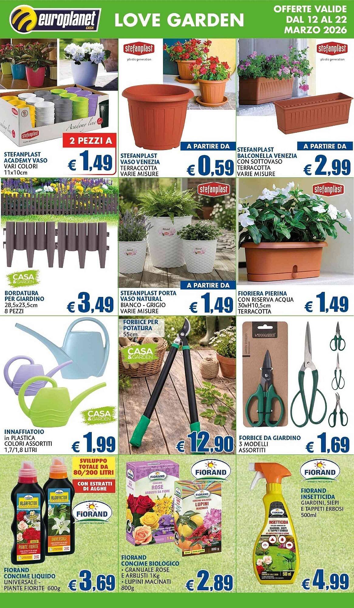 Volantino Europlanet Casa (2026-03-12 - 2026-03-22)