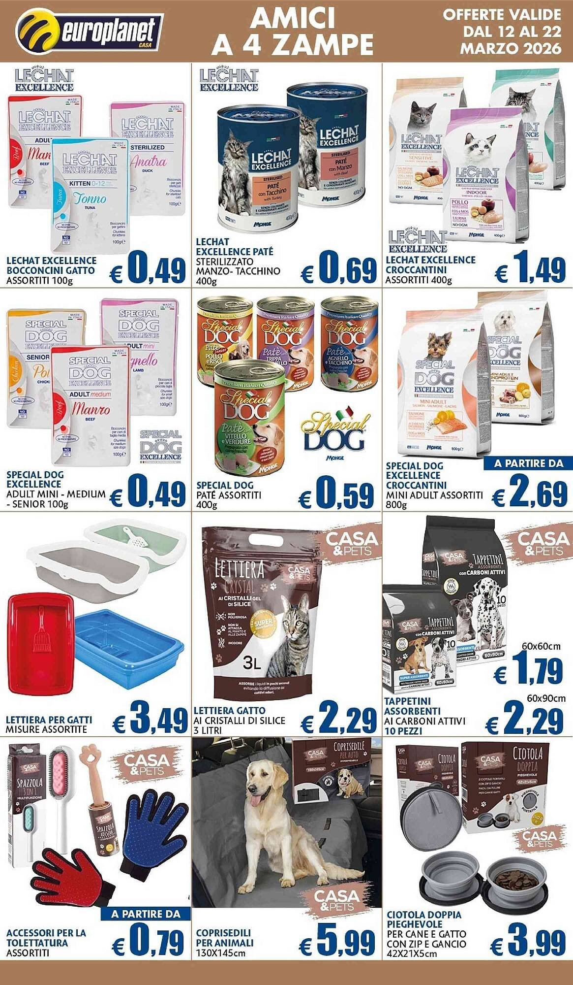 Volantino Europlanet Casa (2026-03-12 - 2026-03-22)