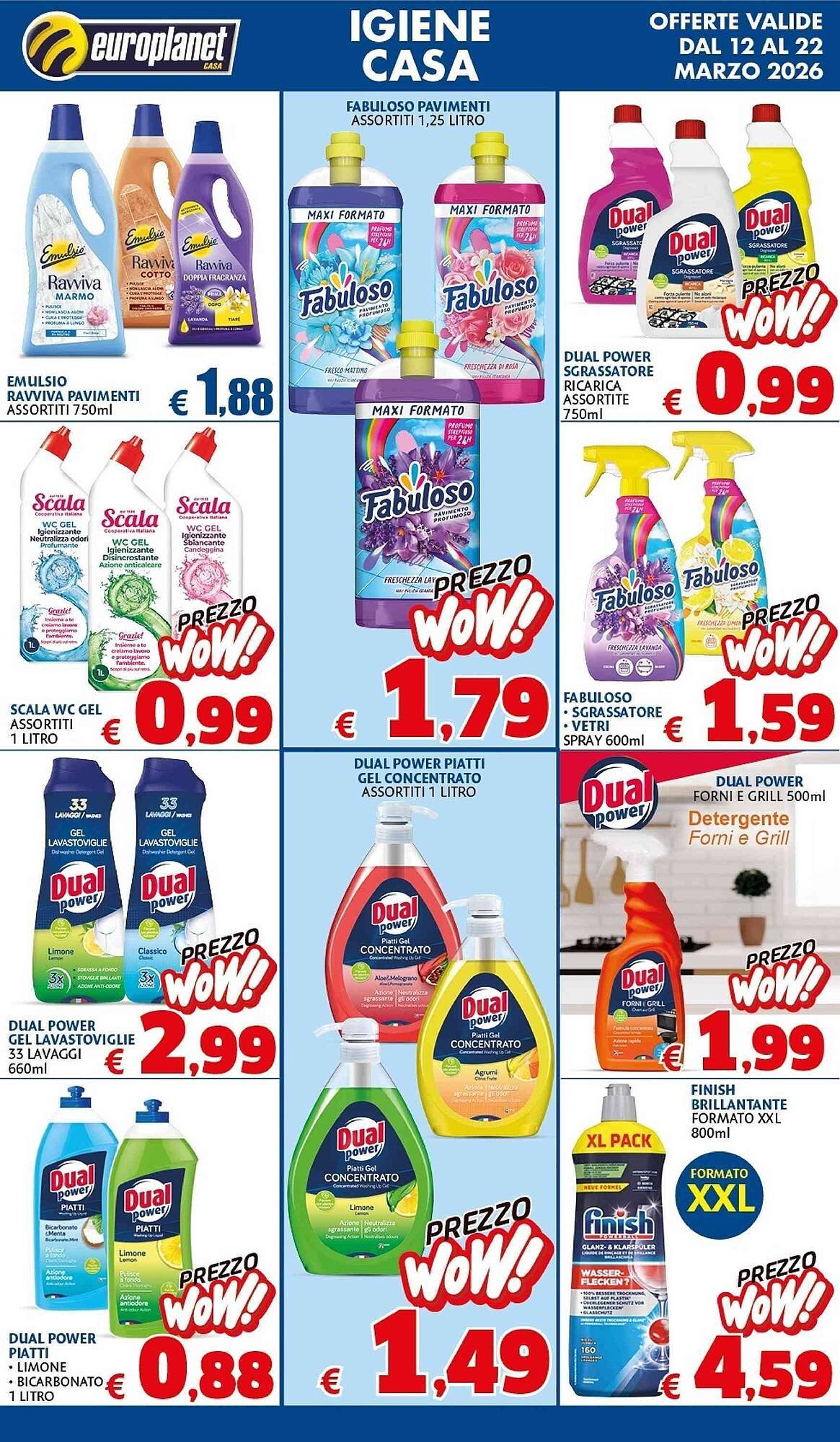 Volantino Europlanet Casa (2026-03-12 - 2026-03-22)