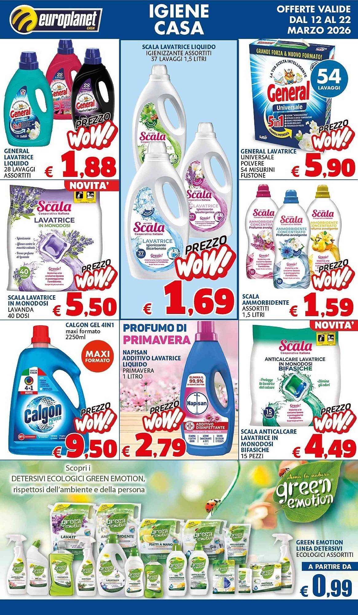 Volantino Europlanet Casa (2026-03-12 - 2026-03-22)