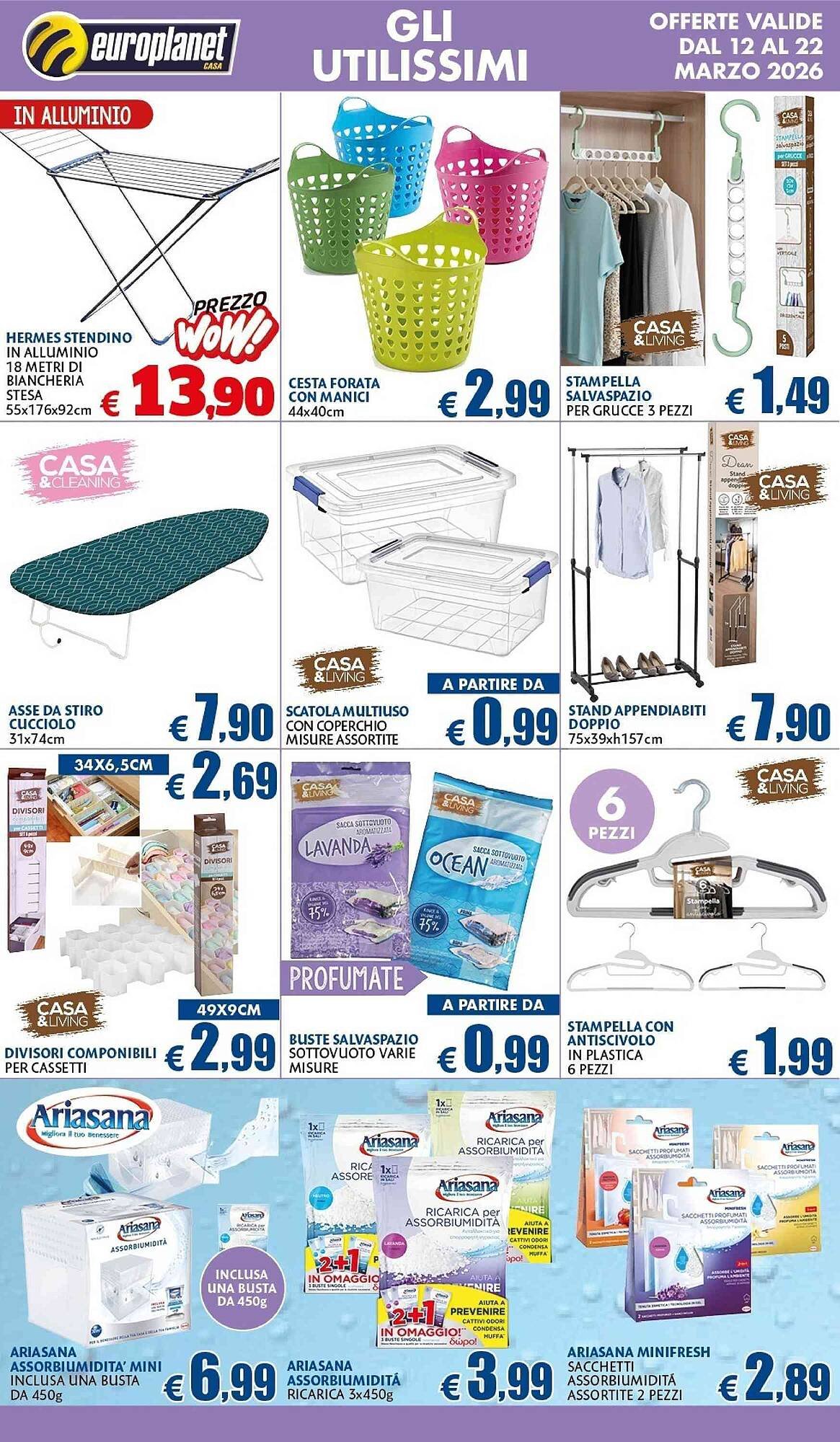 Volantino Europlanet Casa (2026-03-12 - 2026-03-22)