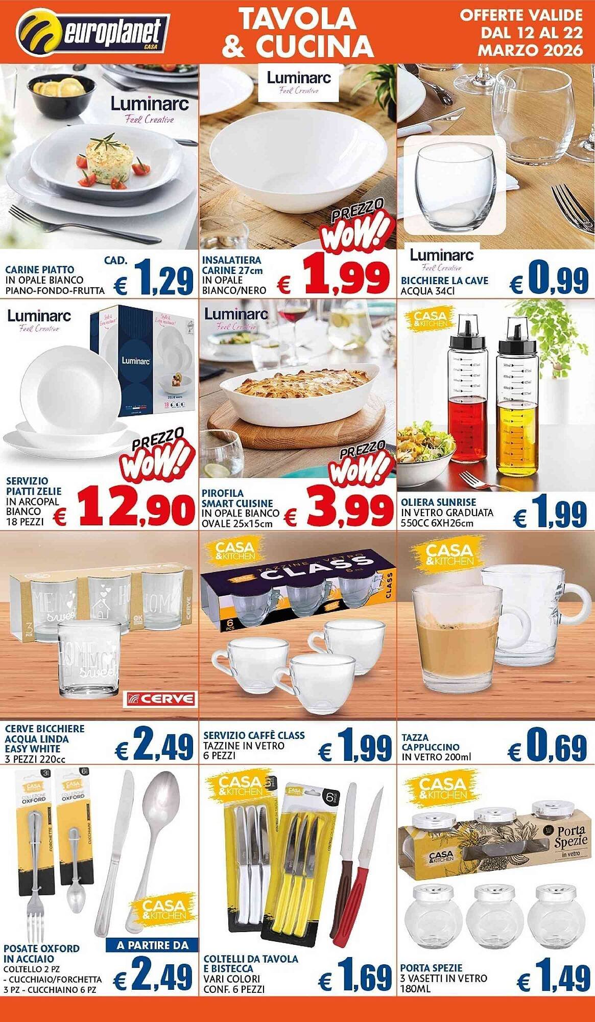 Volantino Europlanet Casa (2026-03-12 - 2026-03-22)