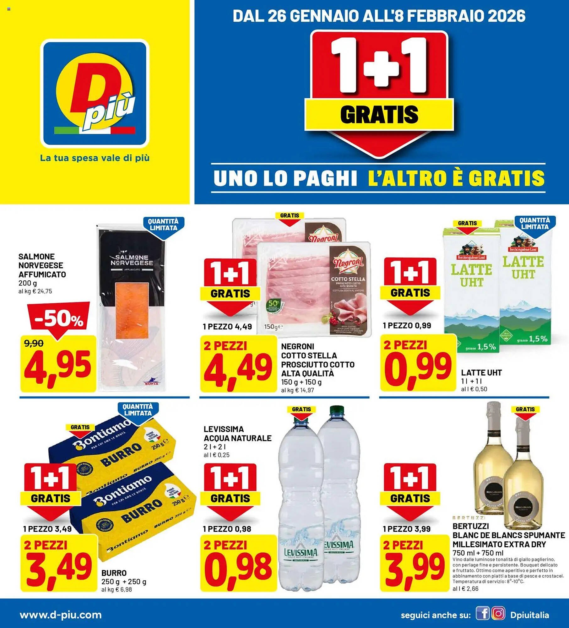 Volantino DPiù (2026-01-26 - 2026-02-08)