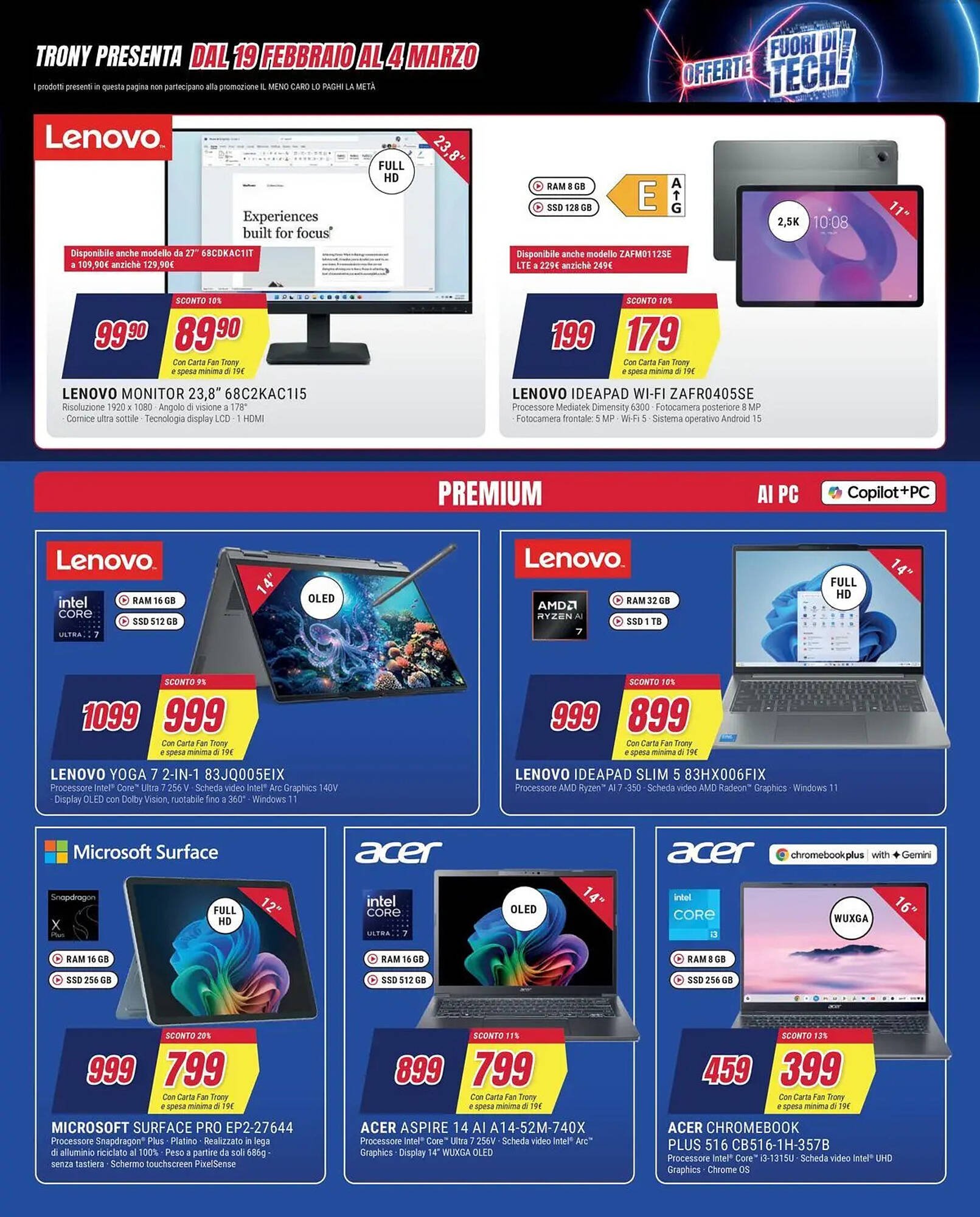 Volantino Trony (2026-02-19 - 2026-03-04)