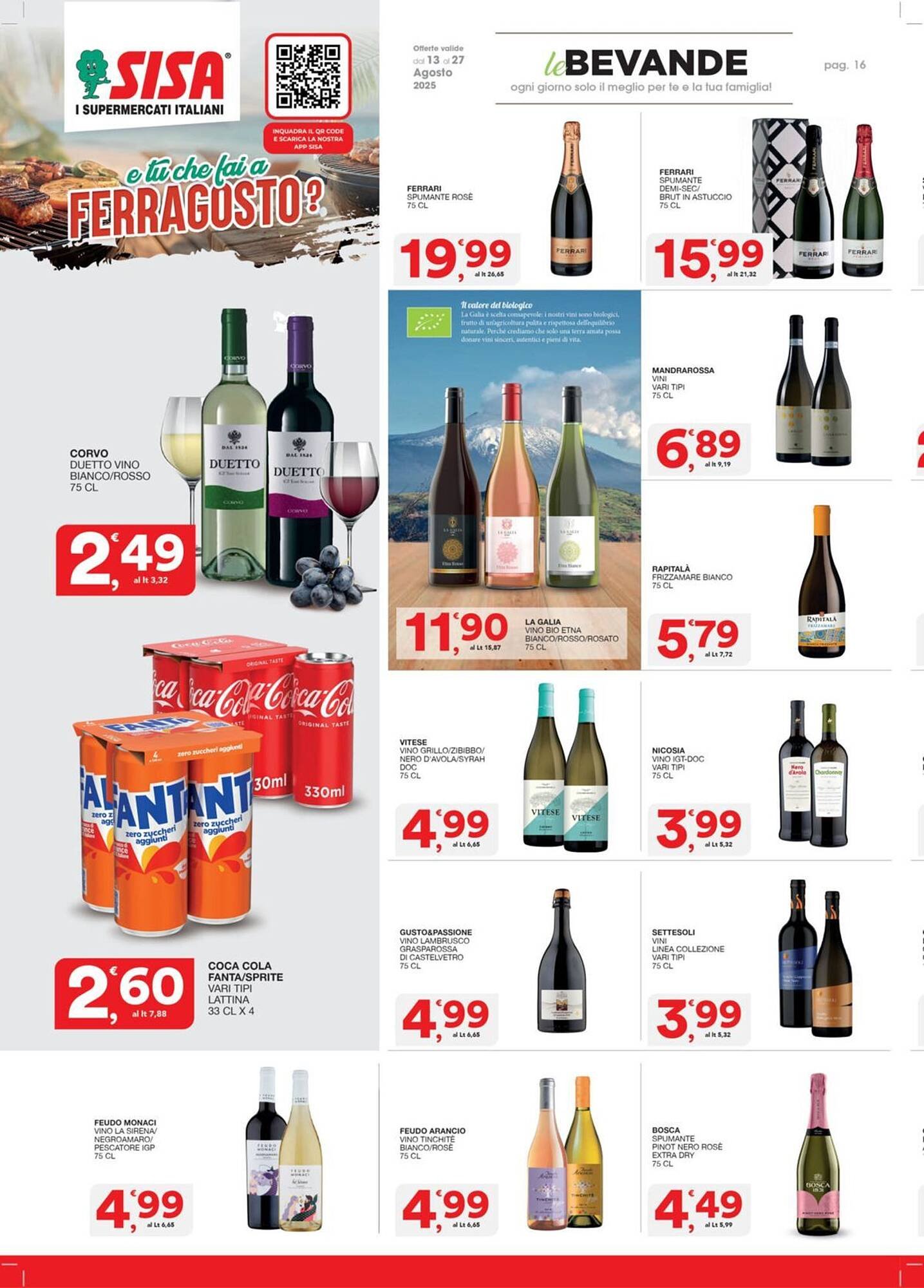 Volantino Sisa (2025-08-13 - 2025-08-27)