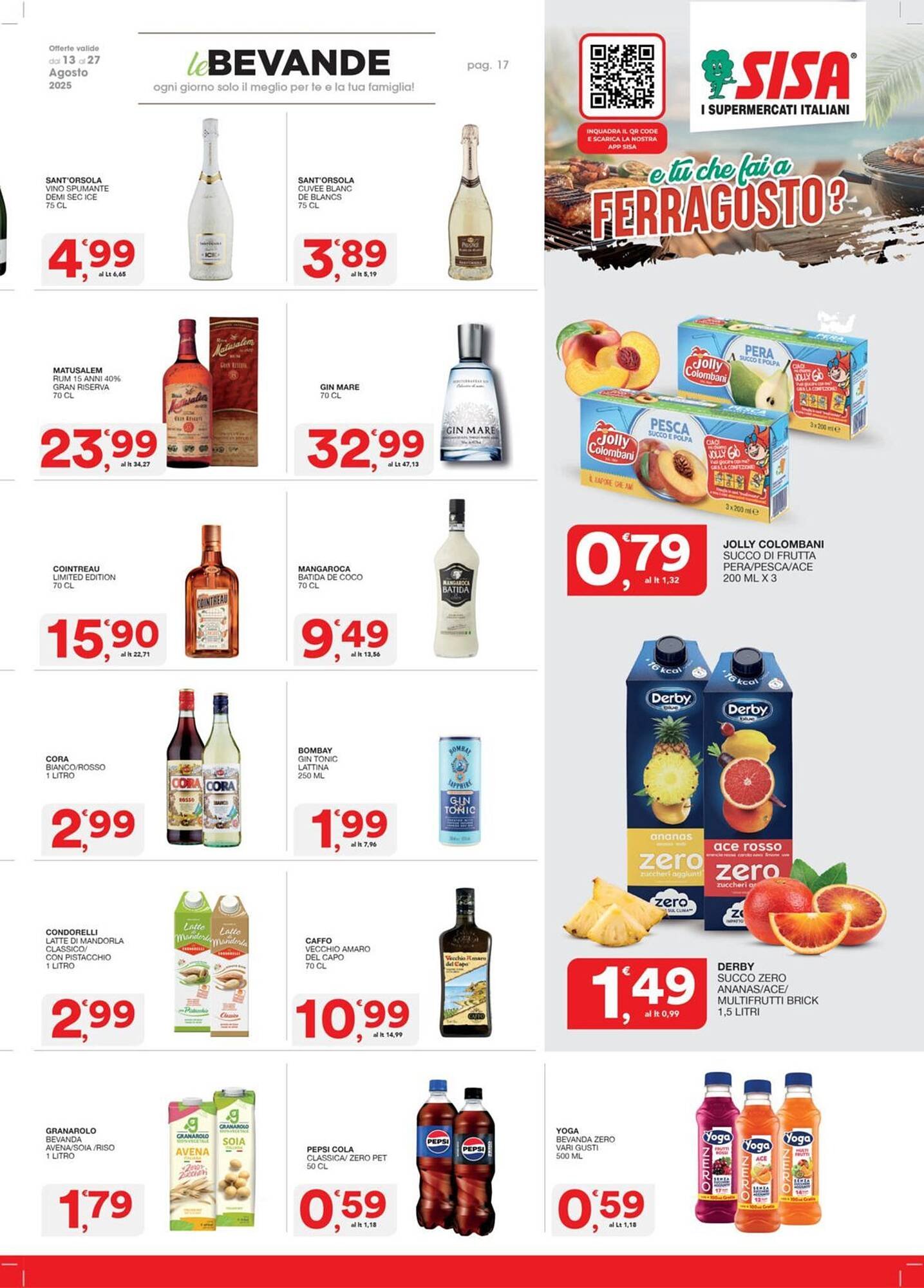Volantino Sisa (2025-08-13 - 2025-08-27)
