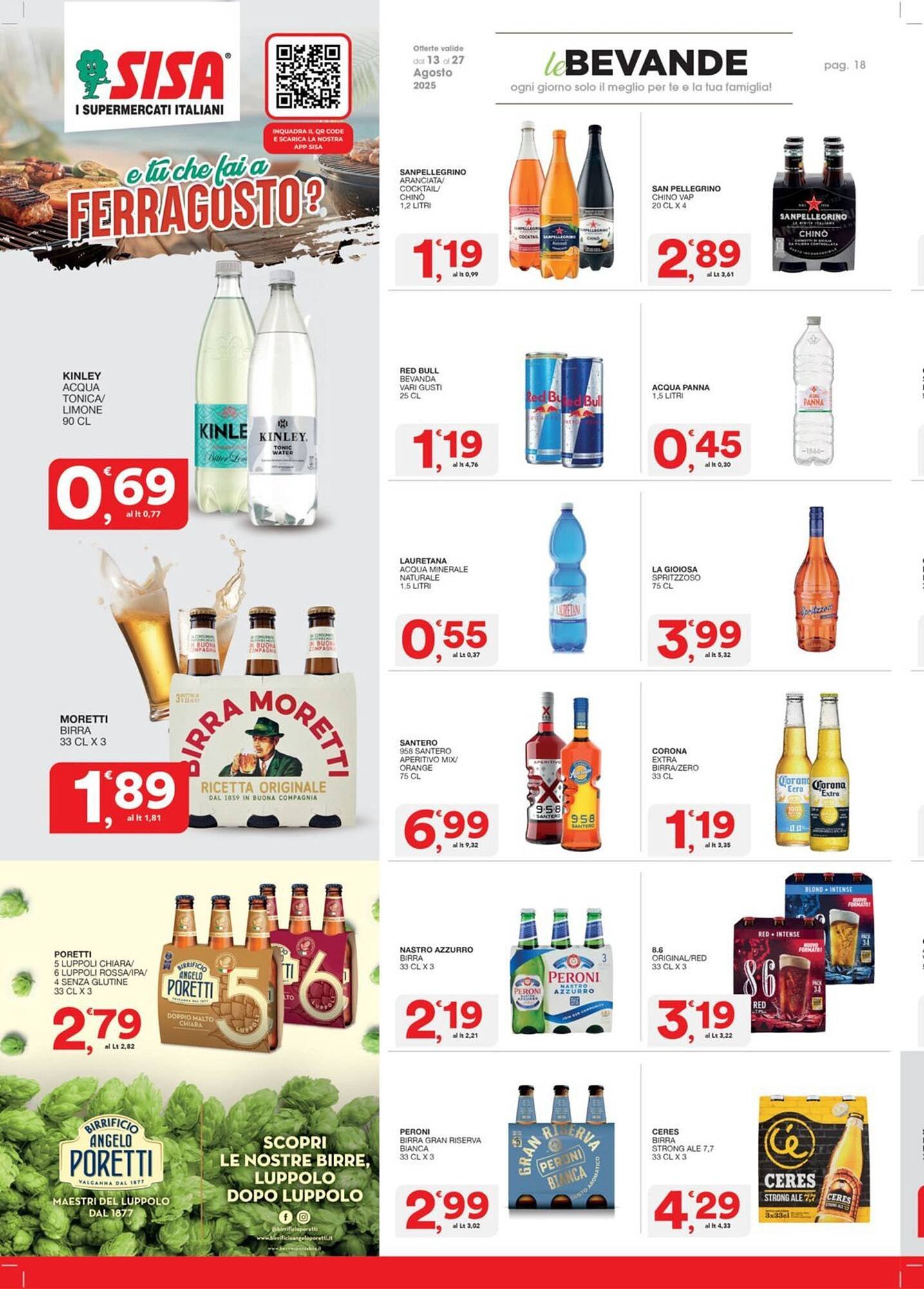 Volantino Sisa (2025-08-13 - 2025-08-27)