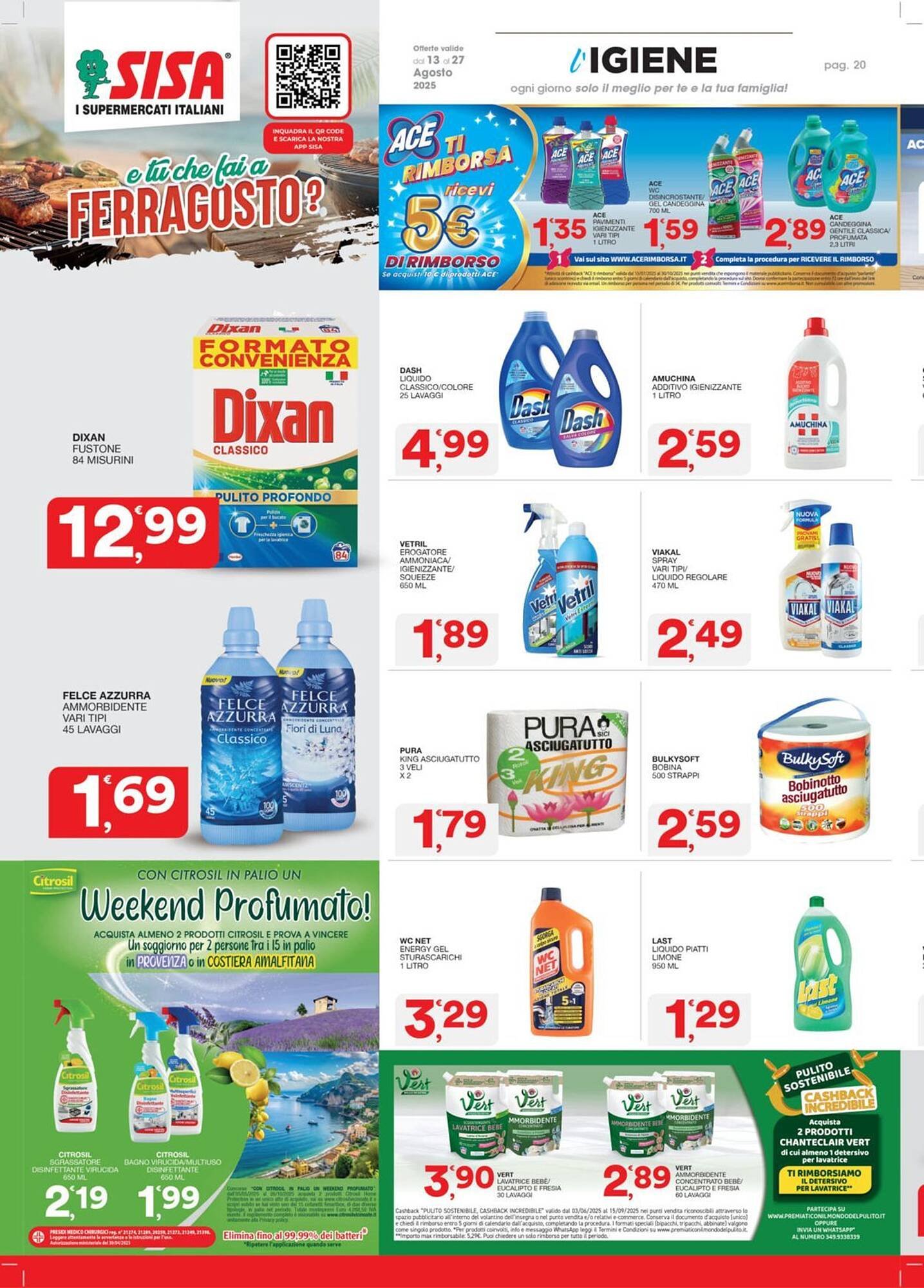 Volantino Sisa (2025-08-13 - 2025-08-27)