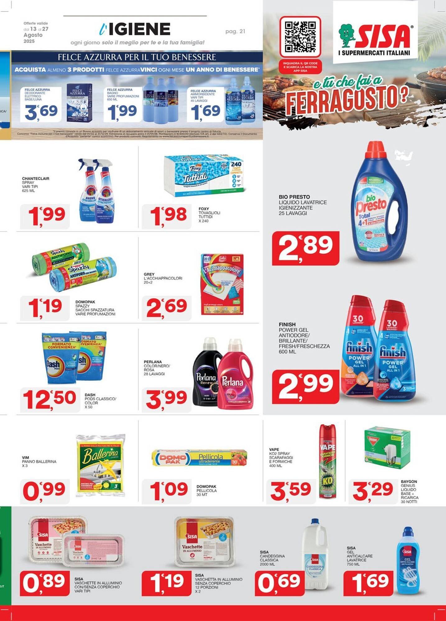 Volantino Sisa (2025-08-13 - 2025-08-27)