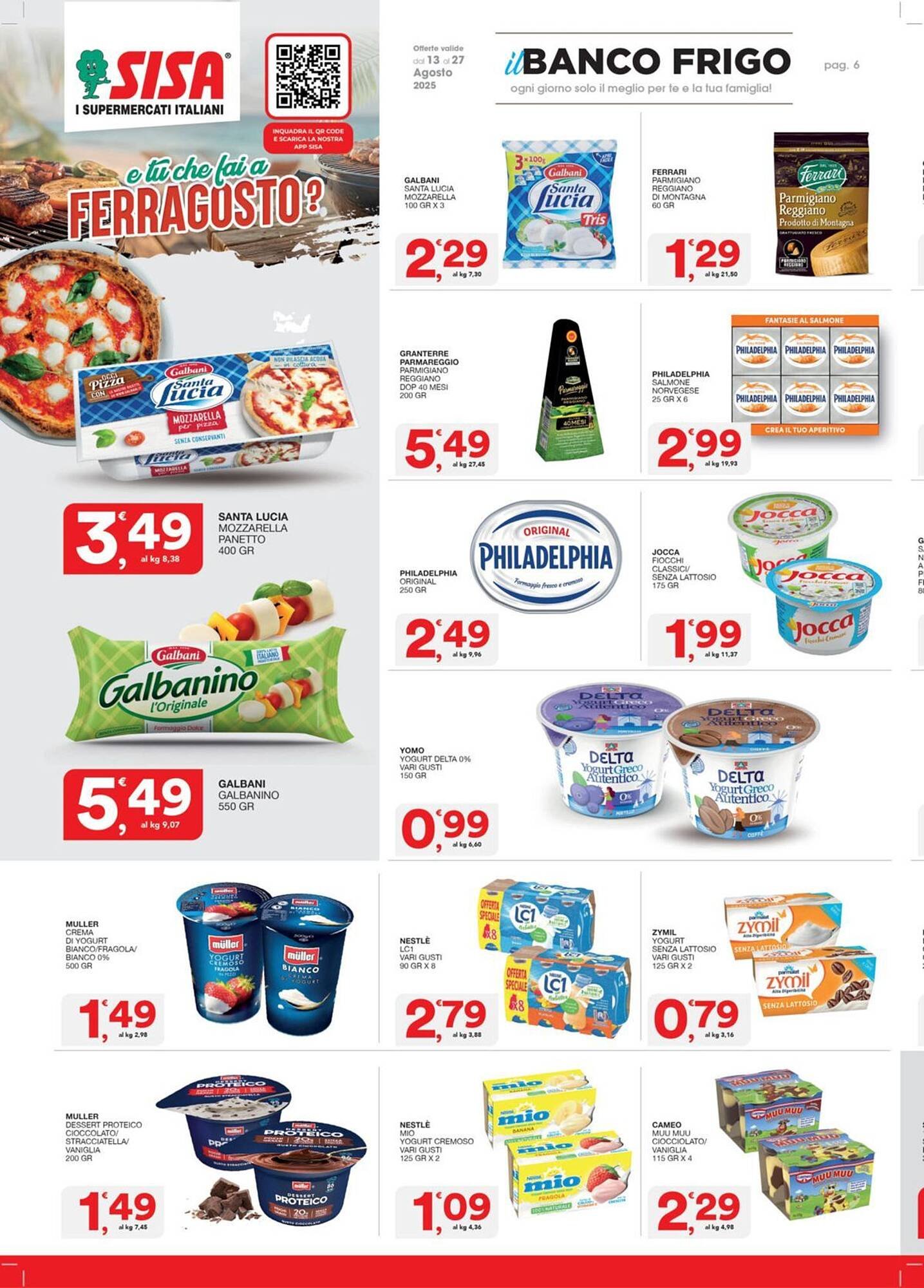 Volantino Sisa (2025-08-13 - 2025-08-27)