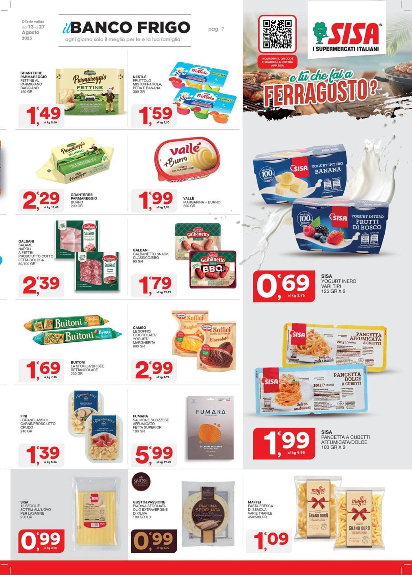 Volantino Sisa (2025-08-13 - 2025-08-27)
