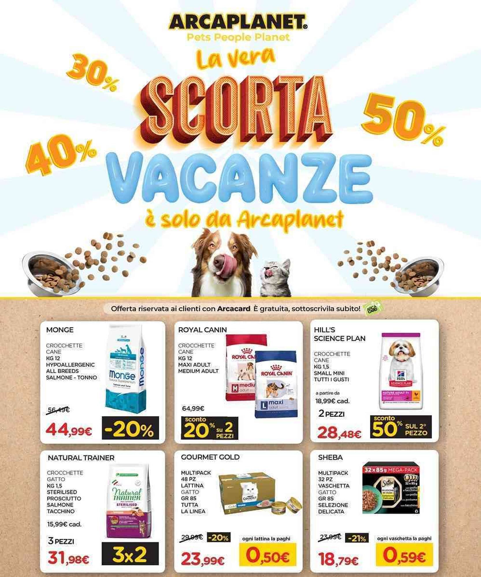 Volantino Arcaplanet (2025-07-28 - 2025-08-03)