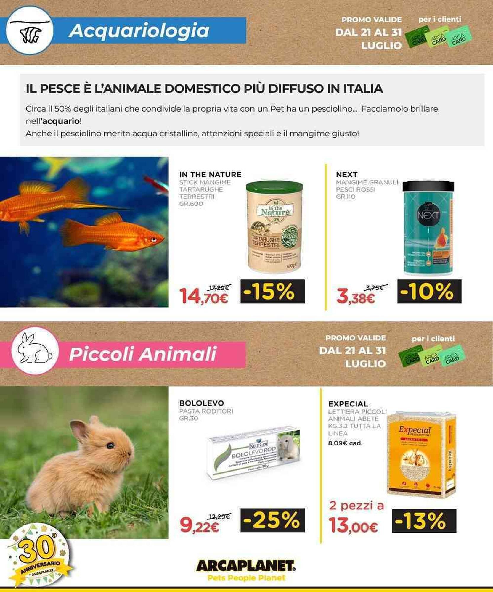 Volantino Arcaplanet (2025-07-28 - 2025-08-03)