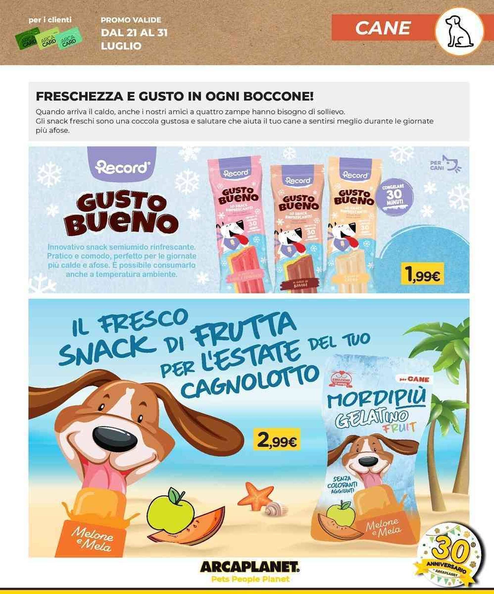 Volantino Arcaplanet (2025-07-28 - 2025-08-03)